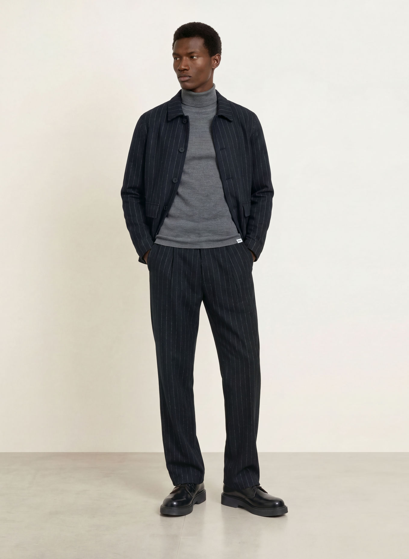 DIGEL move BERT Relaxed Fit Trousers: DARK BLUE