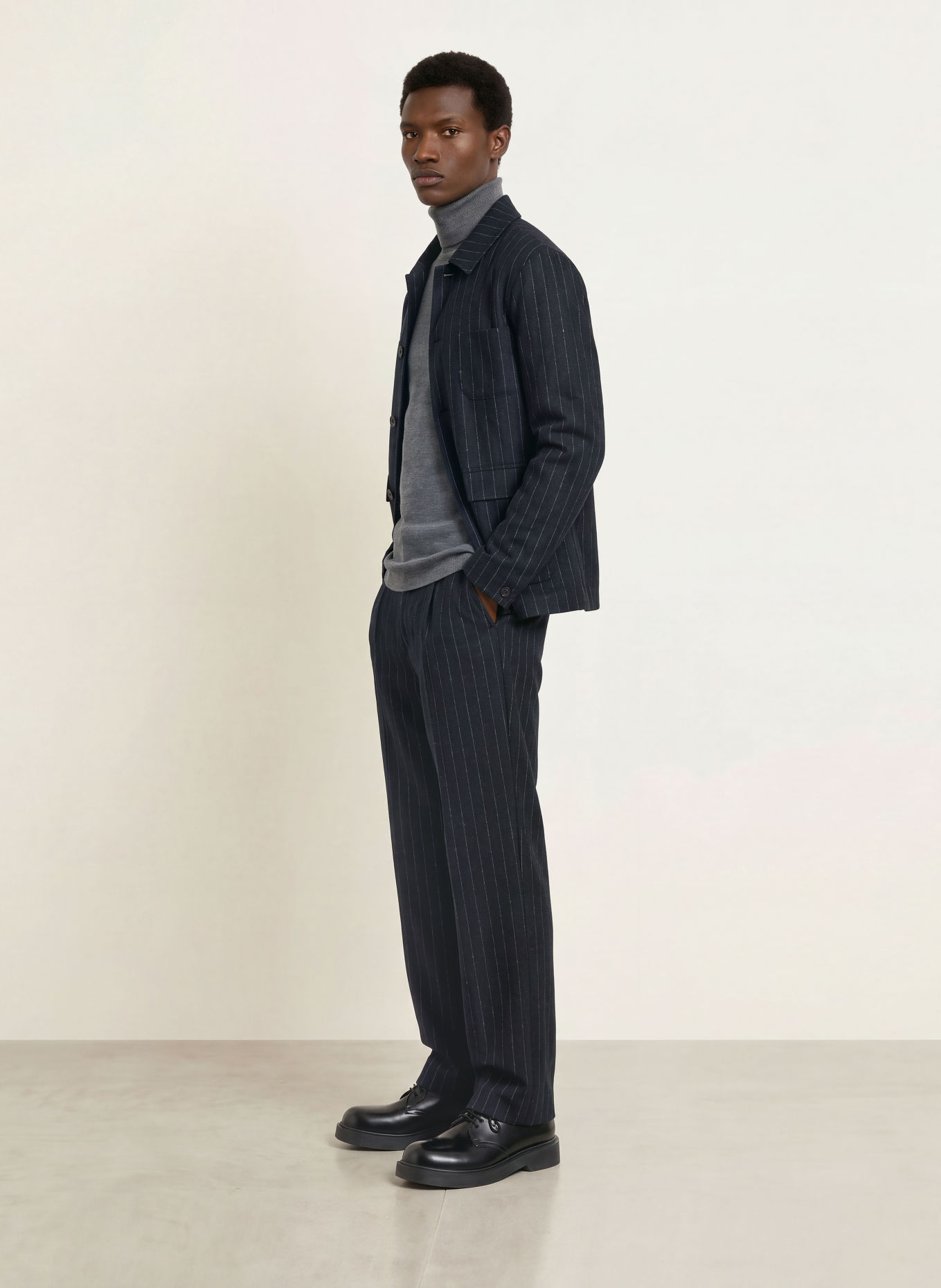 DIGEL move BERT Relaxed Fit Trousers: DARK BLUE