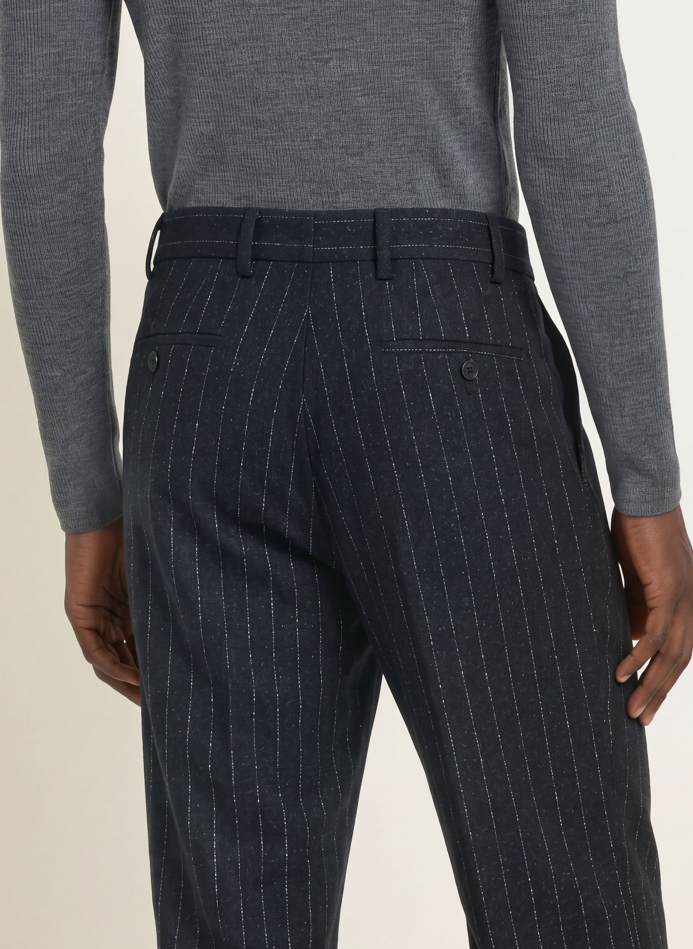 DIGEL move BERT Relaxed Fit Trousers: DARK BLUE