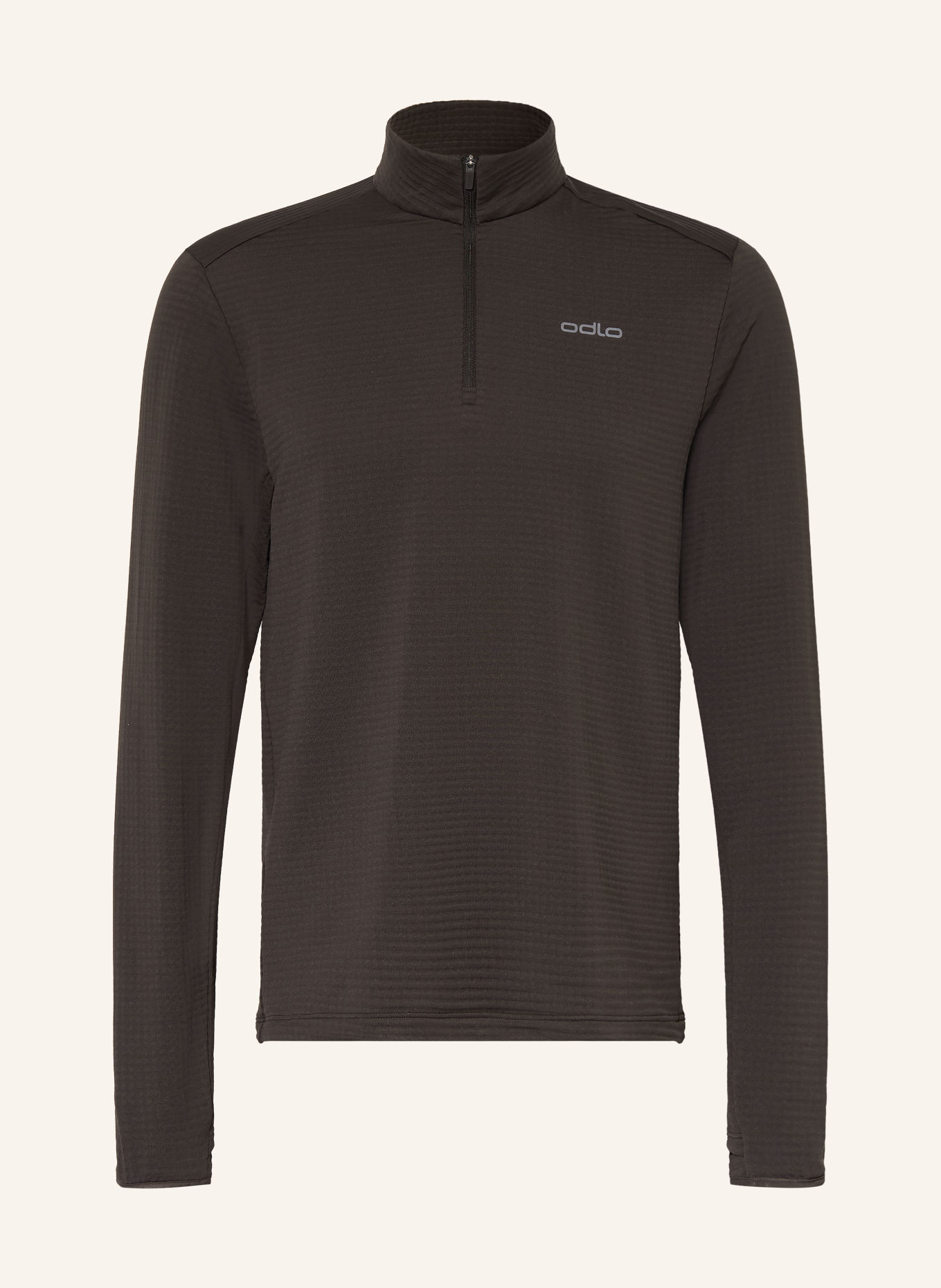 odlo Midlayer ESSENTIAL THERMAL: MARRON FONCÉ