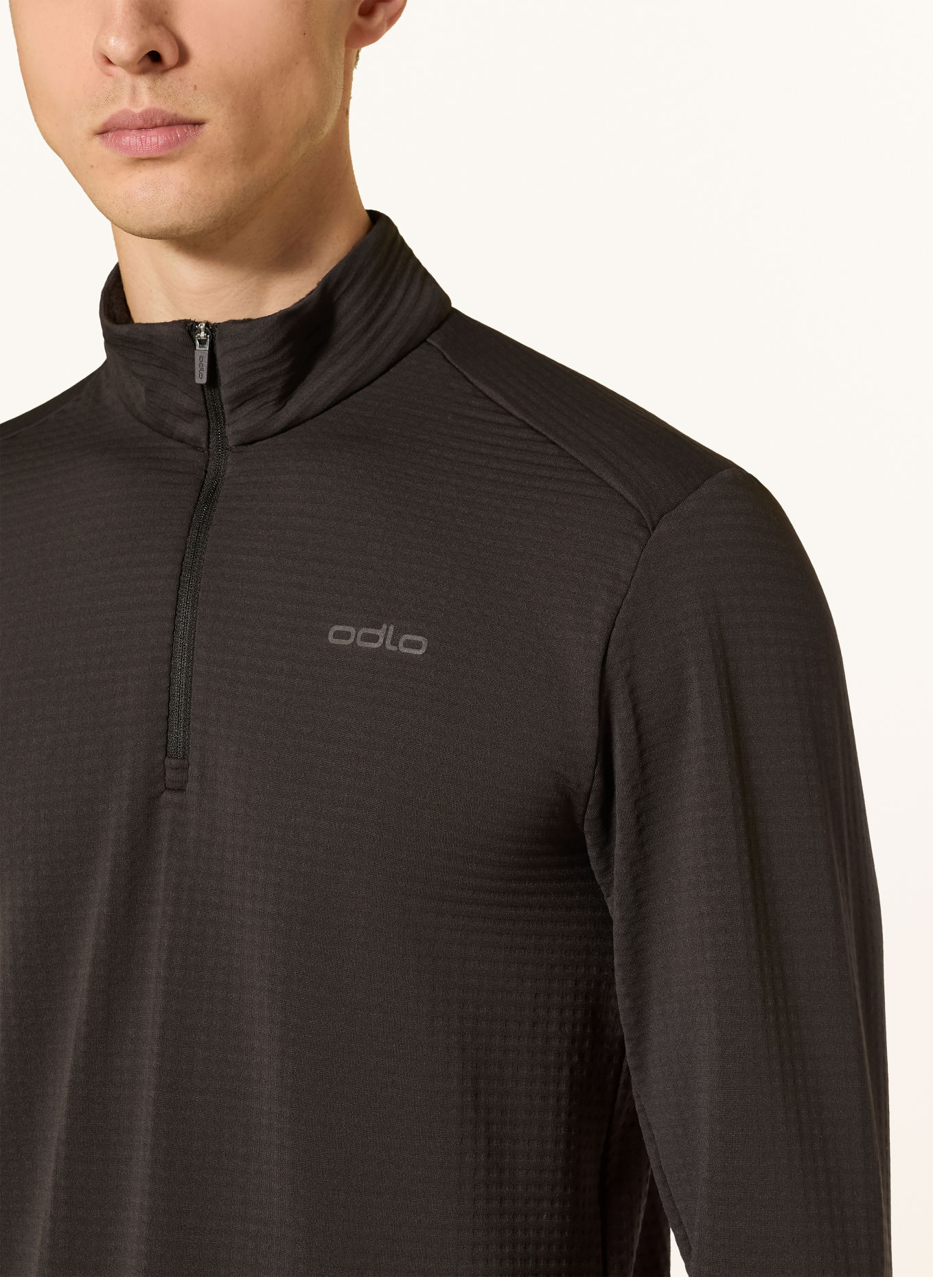 odlo Midlayer ESSENTIAL THERMAL: MARRON FONCÉ