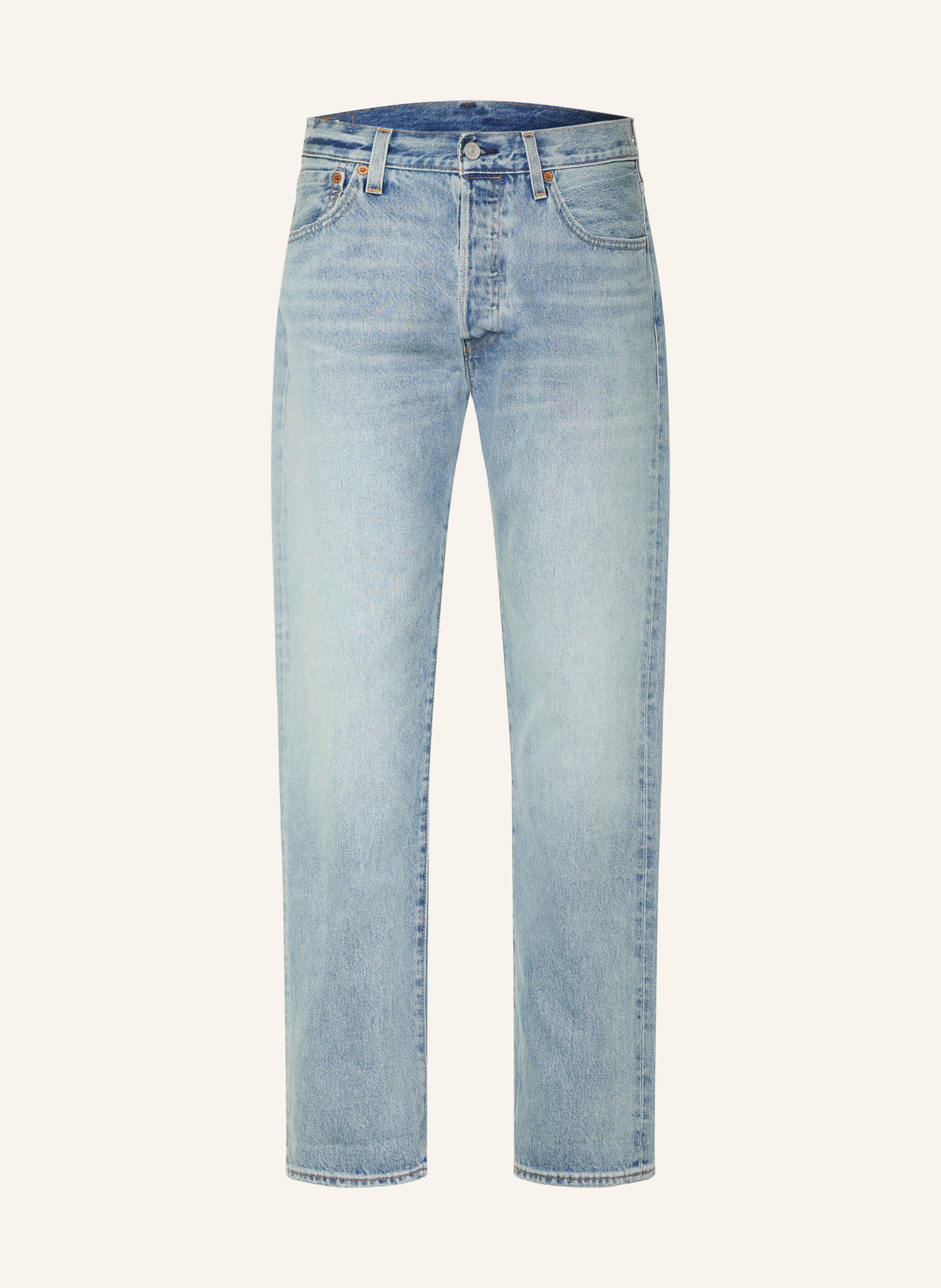 Levi's® Jeans 501® Regular Fit: 62 Med Indigo - Worn In