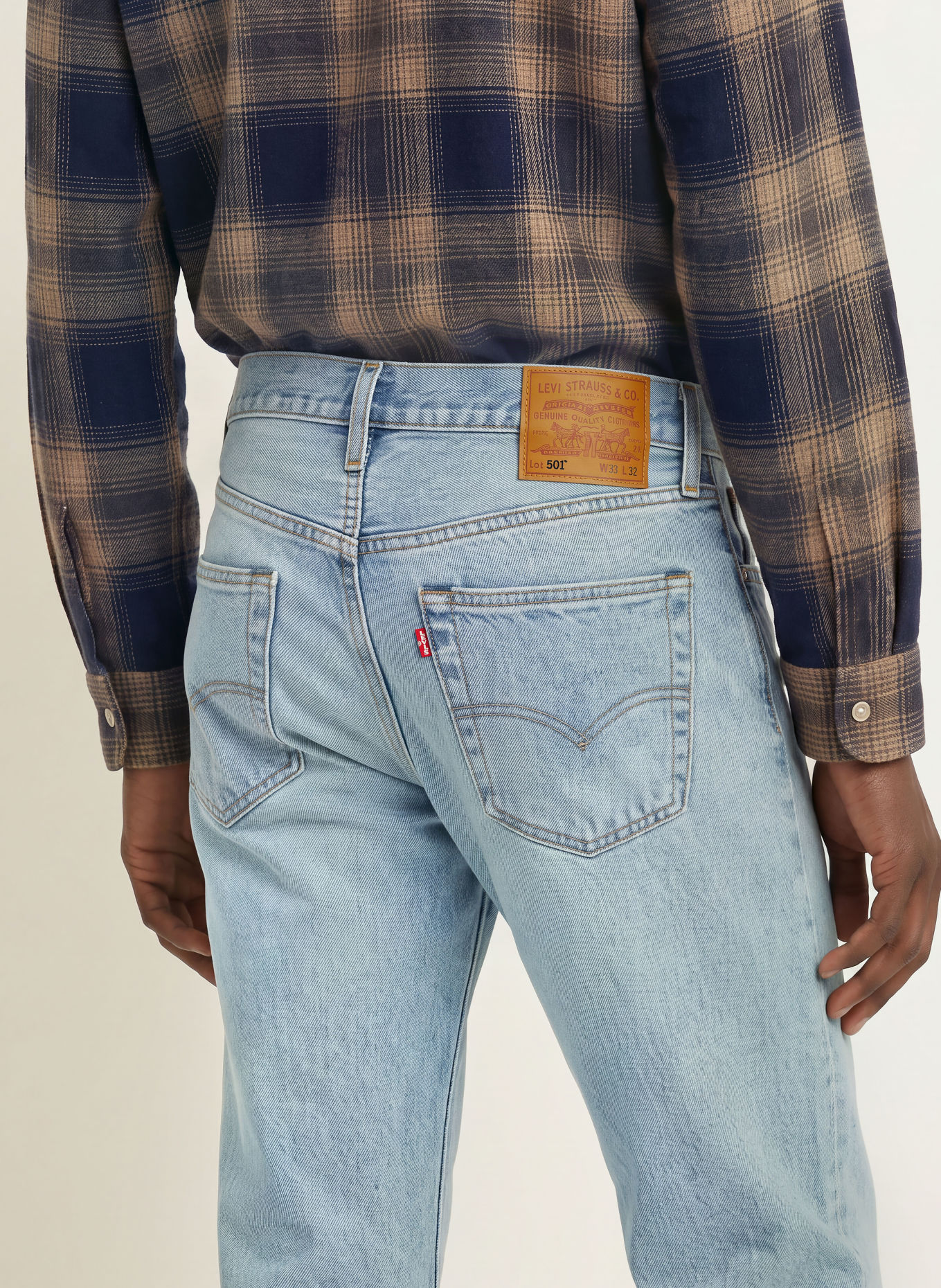 Levi's® Jeans 501® Regular Fit: 62 Med Indigo - Worn In
