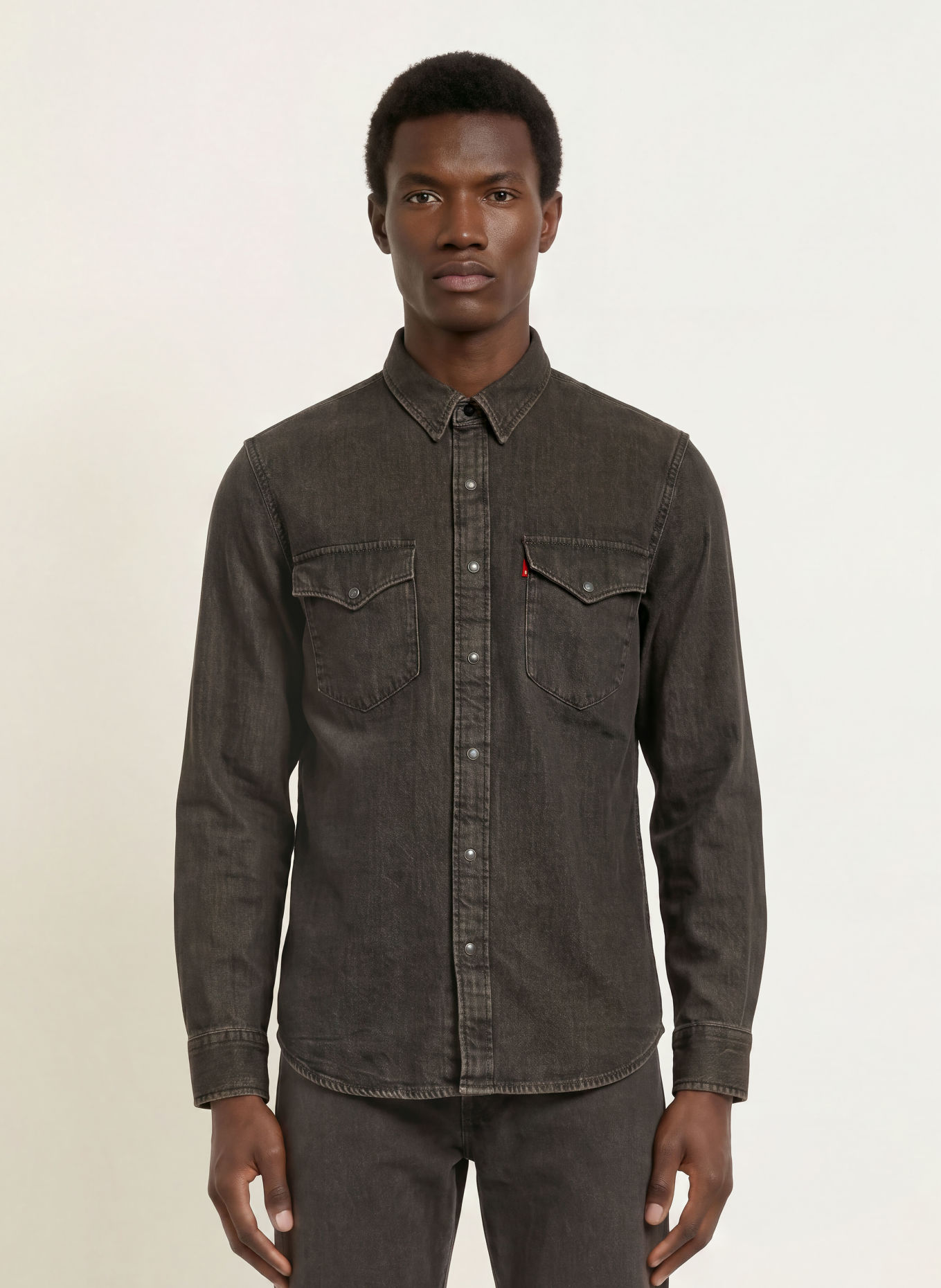 Levi's® Jeanshemd WESTERN Relaxed Fit: BRAUN