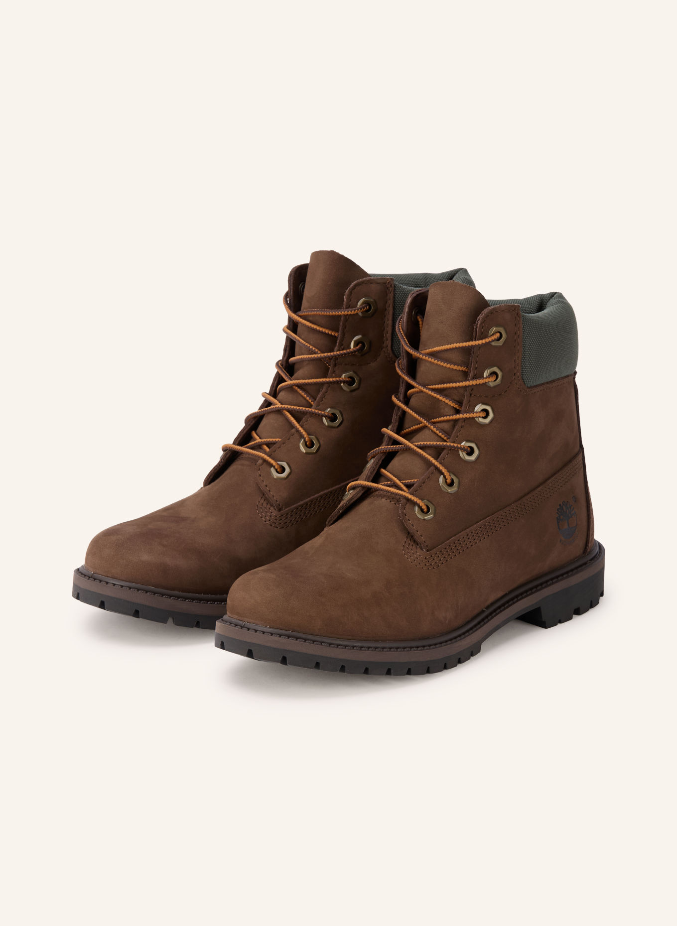 Timberland Veterboots: BRUIN / GROEN