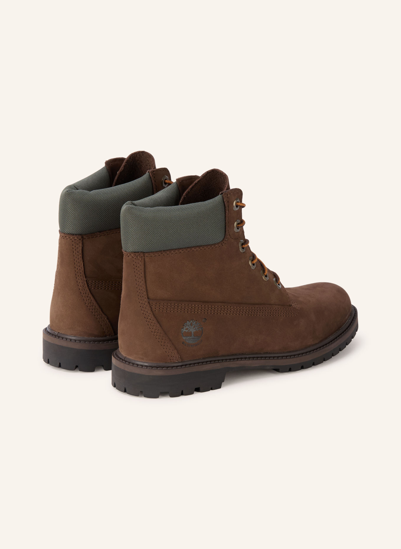 Timberland Veterboots: BRUIN / GROEN
