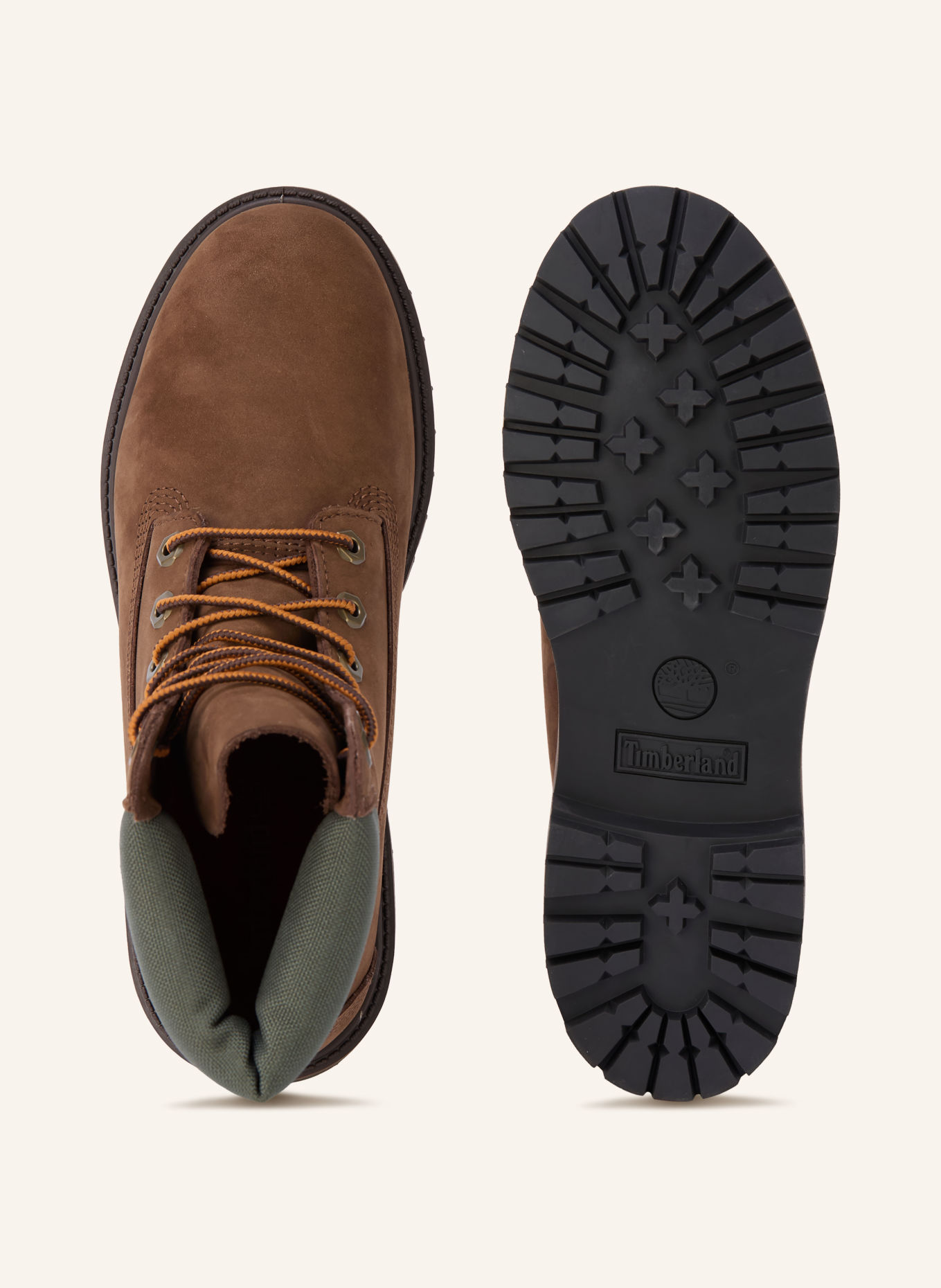 Timberland Veterboots: BRUIN / GROEN