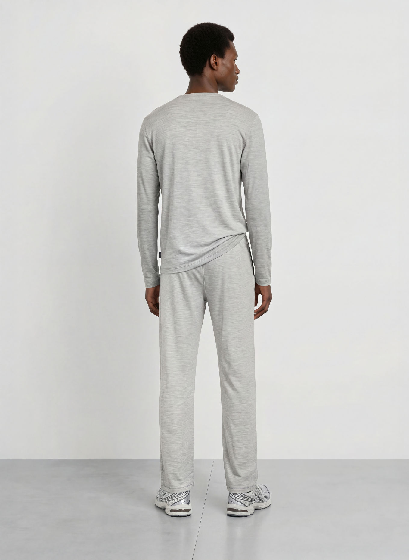 icebreaker 150 LODGE Merino Wool Functional Underwear Trousers: GRAY