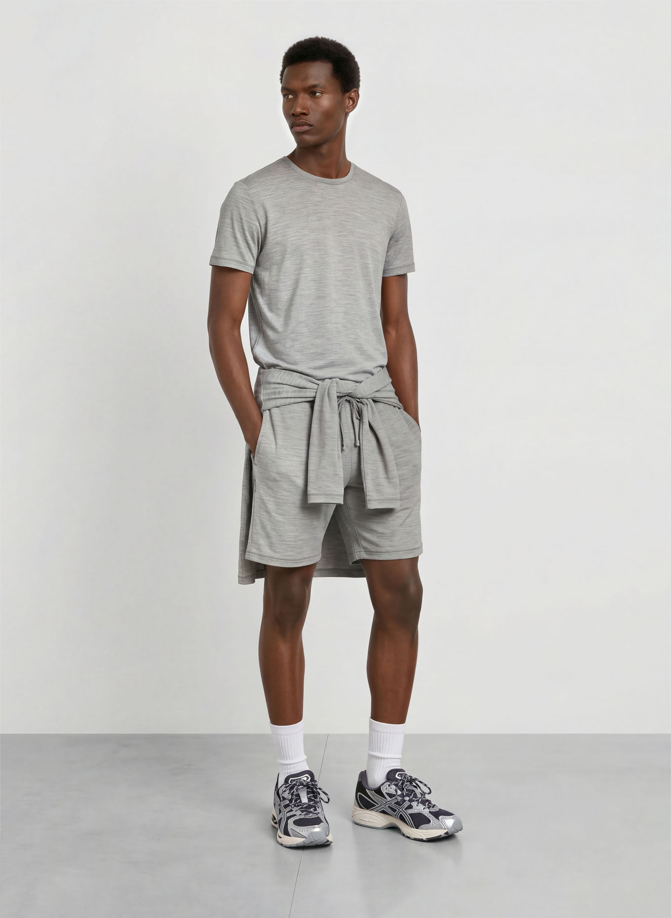 icebreaker 150 LODGE Merino Wool Functional underwear shorts: GRAY