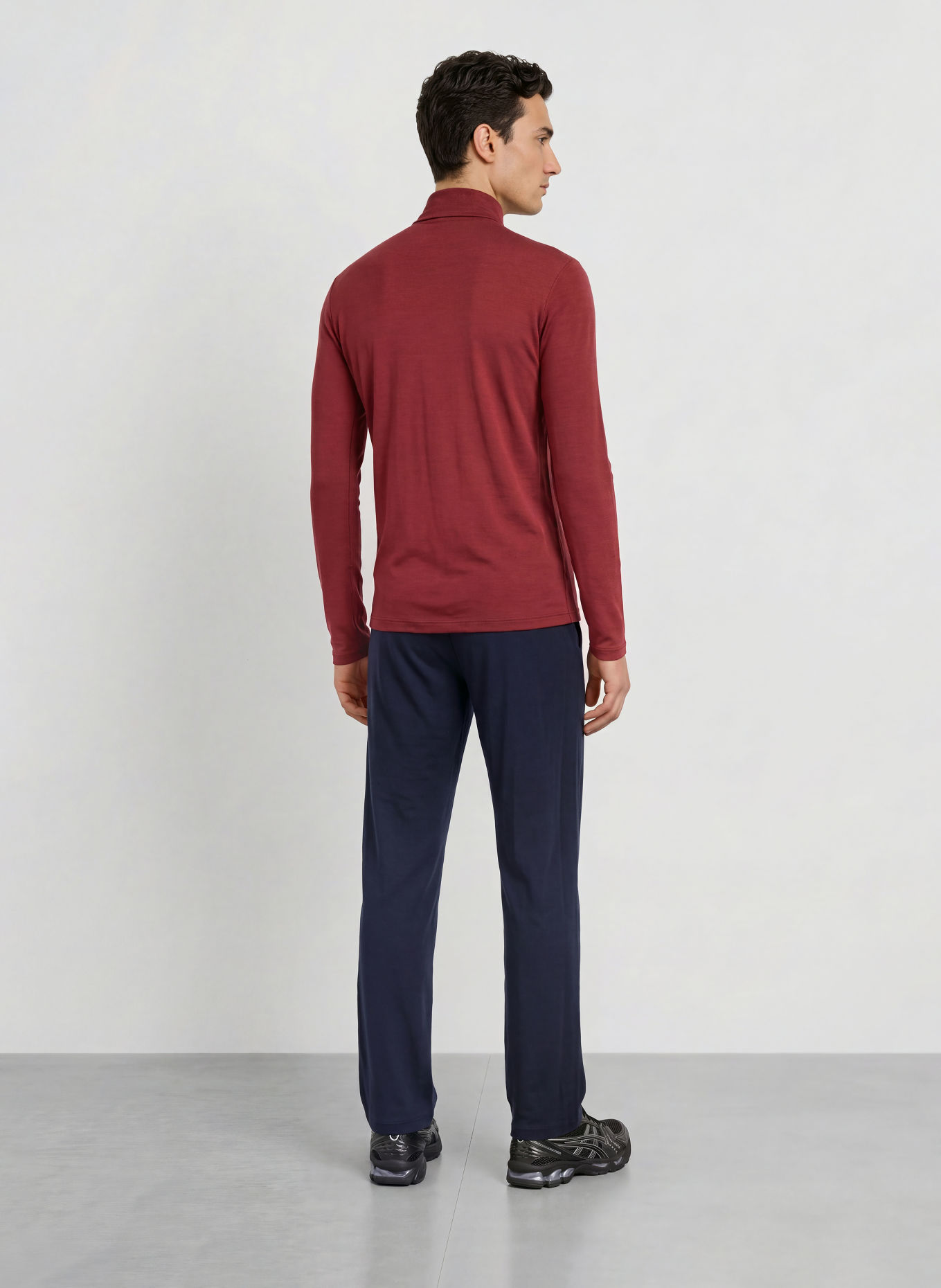 icebreaker Midlayer 200 OASIS van merinowol: ROOD