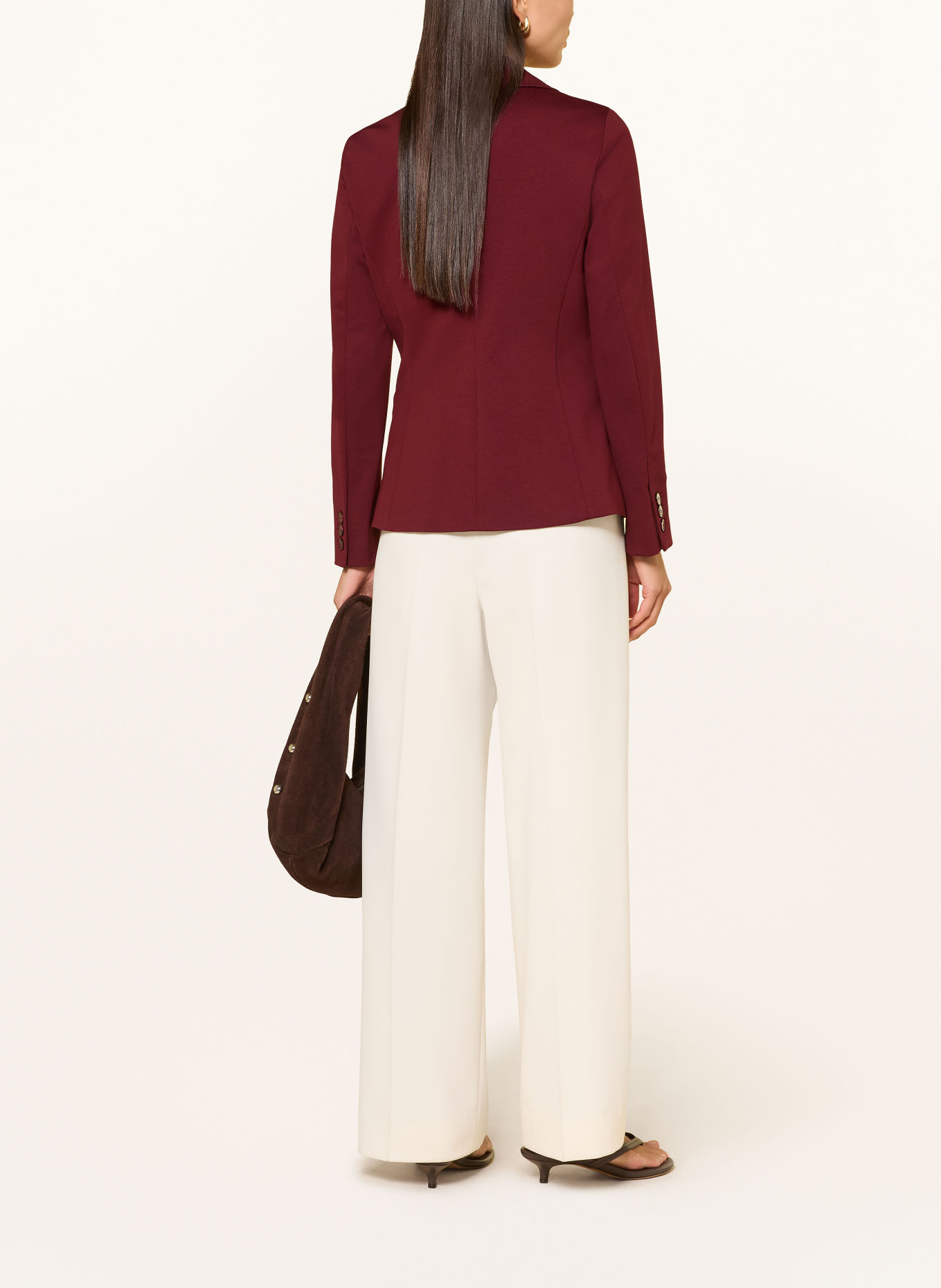 MARELLA Blazer SGOMMOSO: DONKERROOD