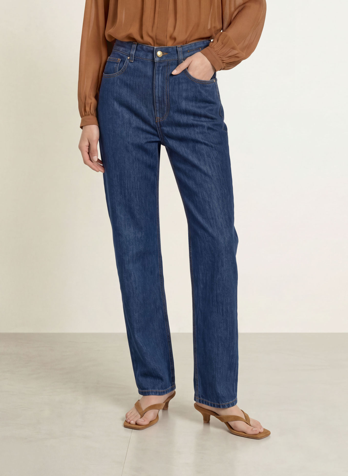 MARELLA Straight jeans SMOM: 003 NAVY