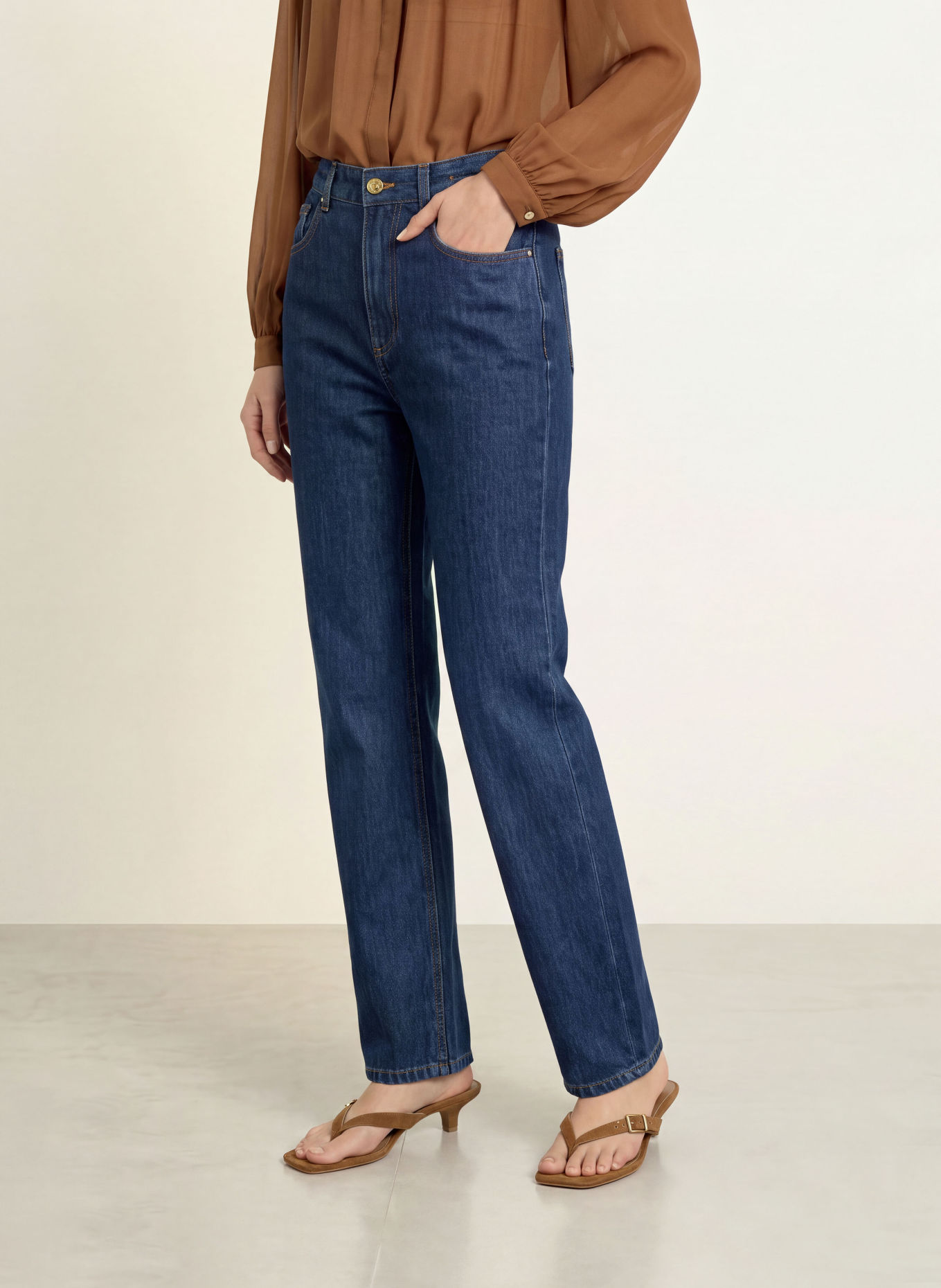 MARELLA Straight jeans SMOM: 003 NAVY