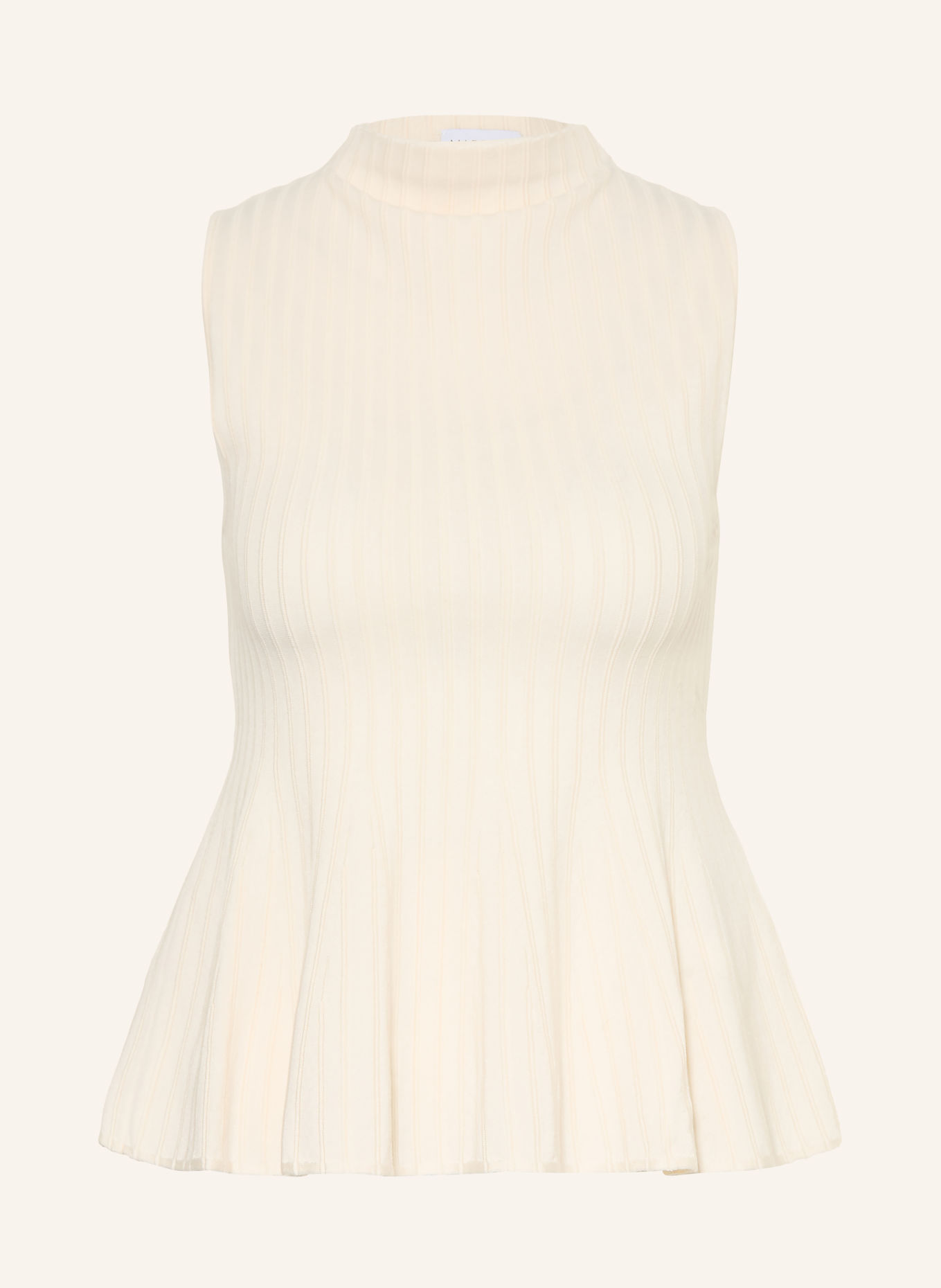MARELLA Gebreide top met volants: CRÈME