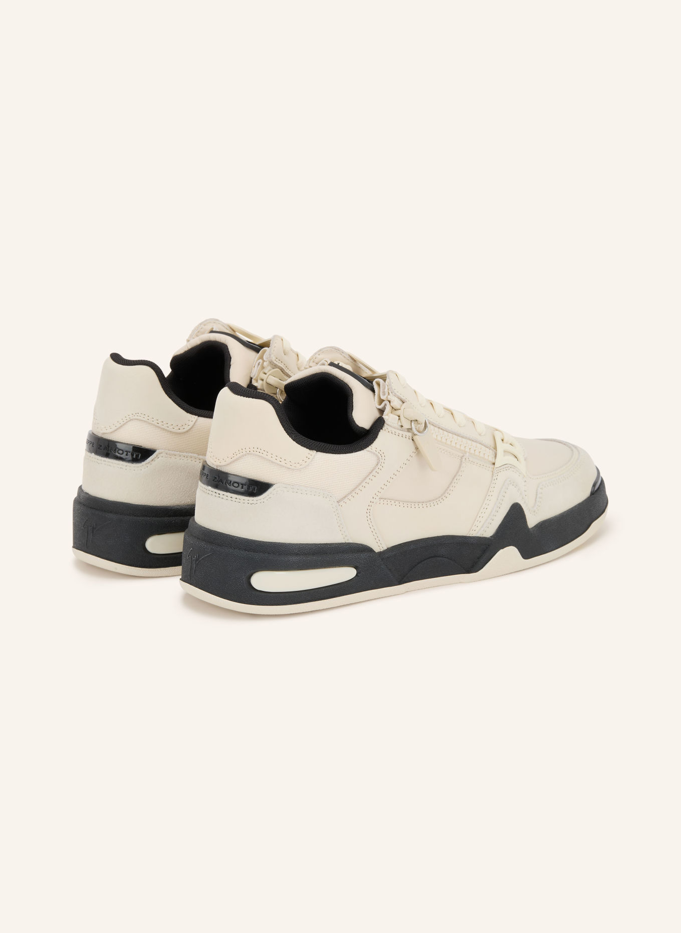 GIUSEPPE ZANOTTI DESIGN Sneakers TOMAIA: CRÈME / NOIR