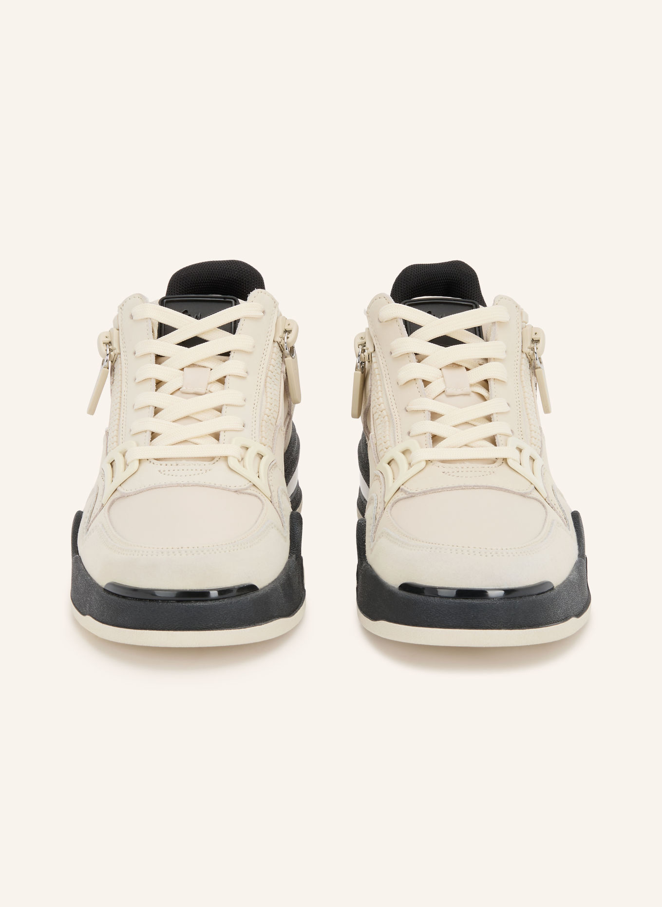 GIUSEPPE ZANOTTI DESIGN Sneakers TOMAIA: CRÈME / NOIR