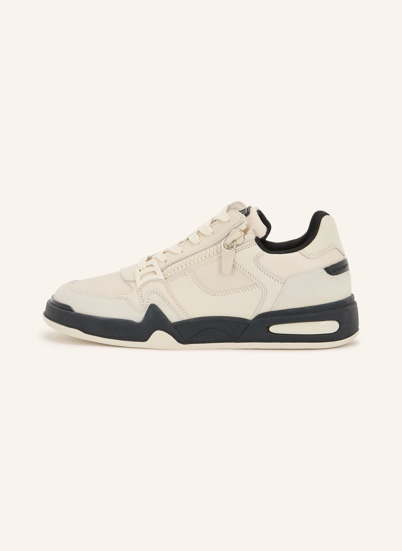 GIUSEPPE ZANOTTI DESIGN Sneakers TOMAIA: CRÈME / NOIR