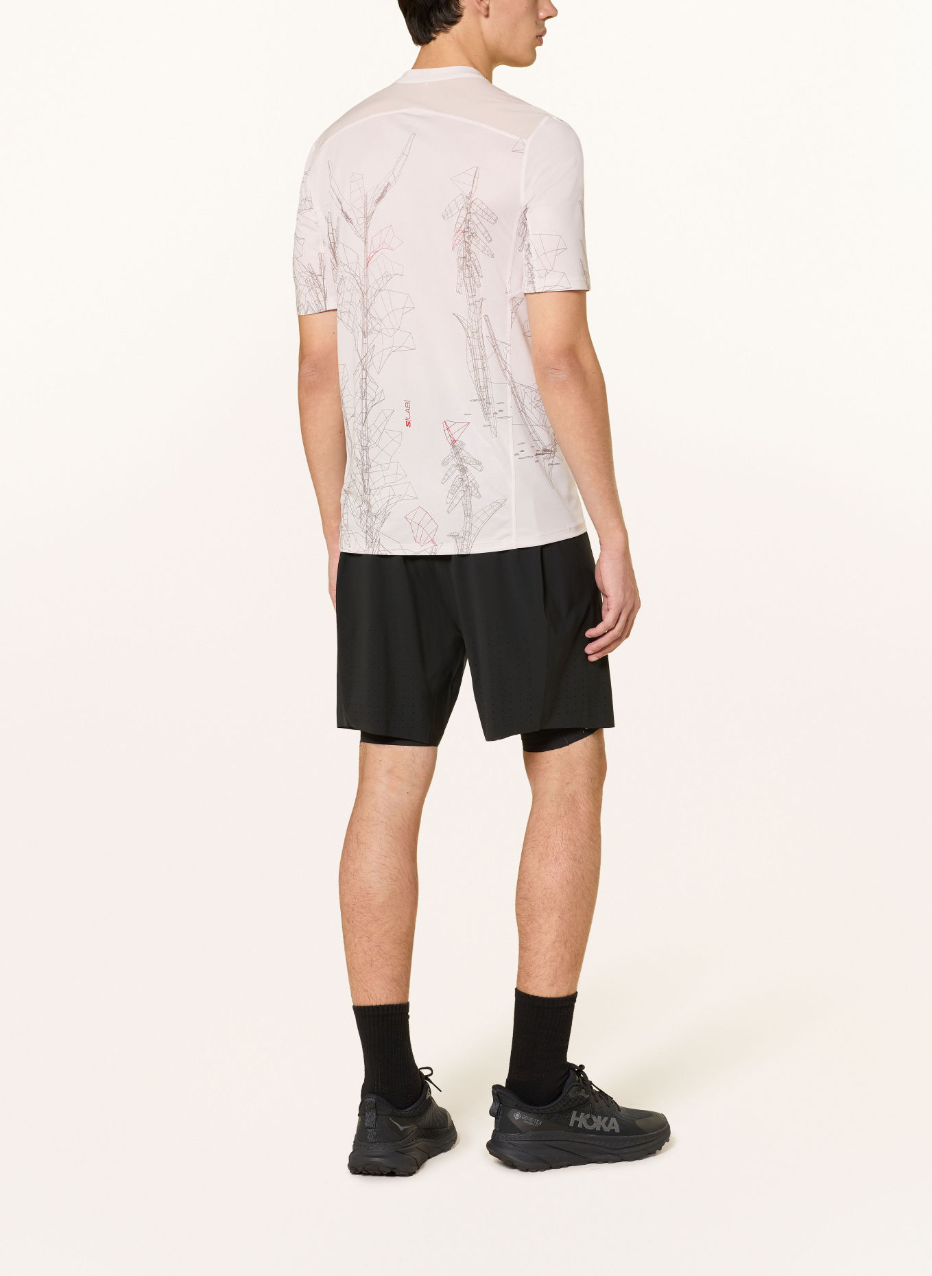 SALOMON Funktionsshirt S/LAB SALOMON ULTRA: HELLLILA / DUNKELGRAU / ROT