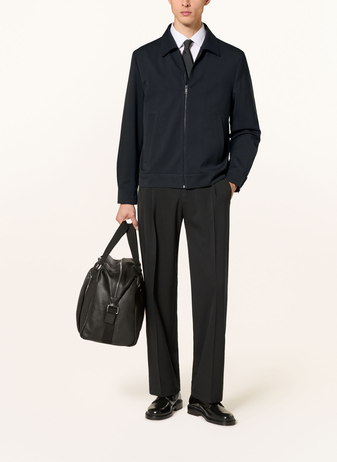 STRELLSON DEN Bomber jacket: BLACK