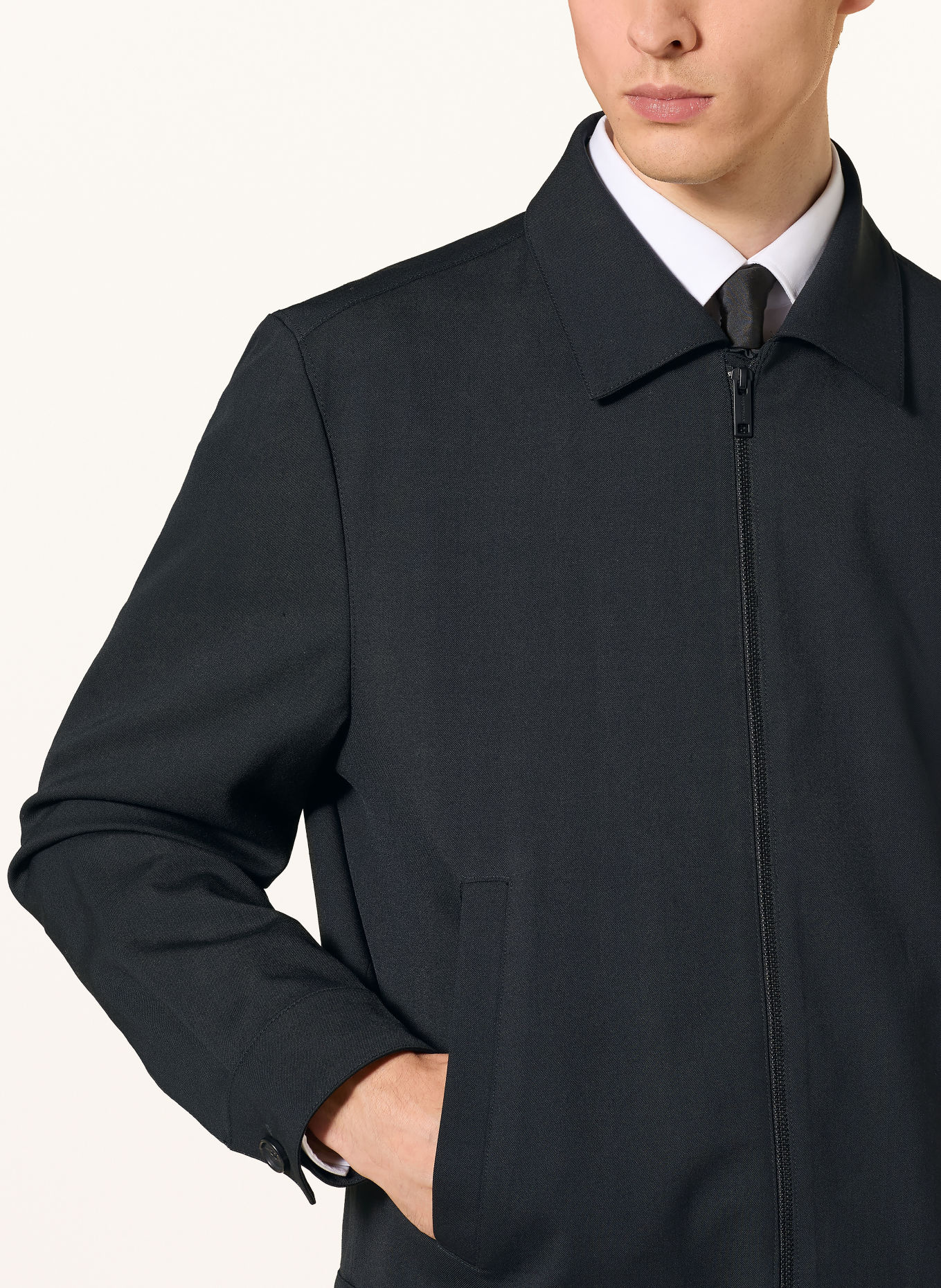 STRELLSON DEN Bomber jacket: BLACK