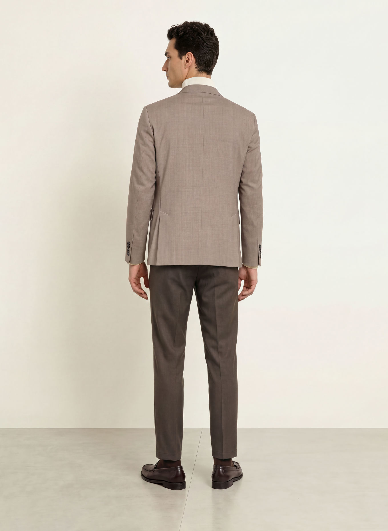 STRELLSON ALZER4 Slim Fit Suit Jacket: 259 Dark Beige 259