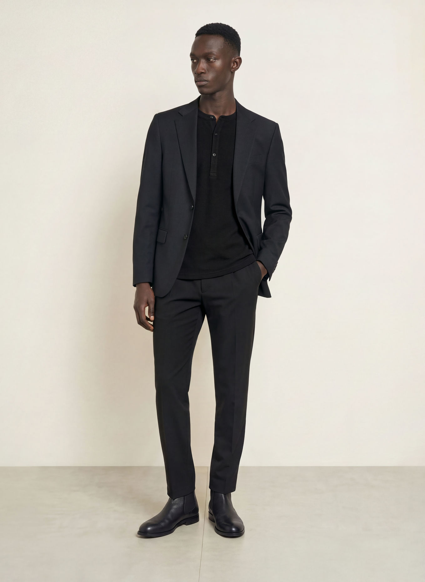STRELLSON ALZER4 Slim Fit Suit Jacket: 001 Black 001