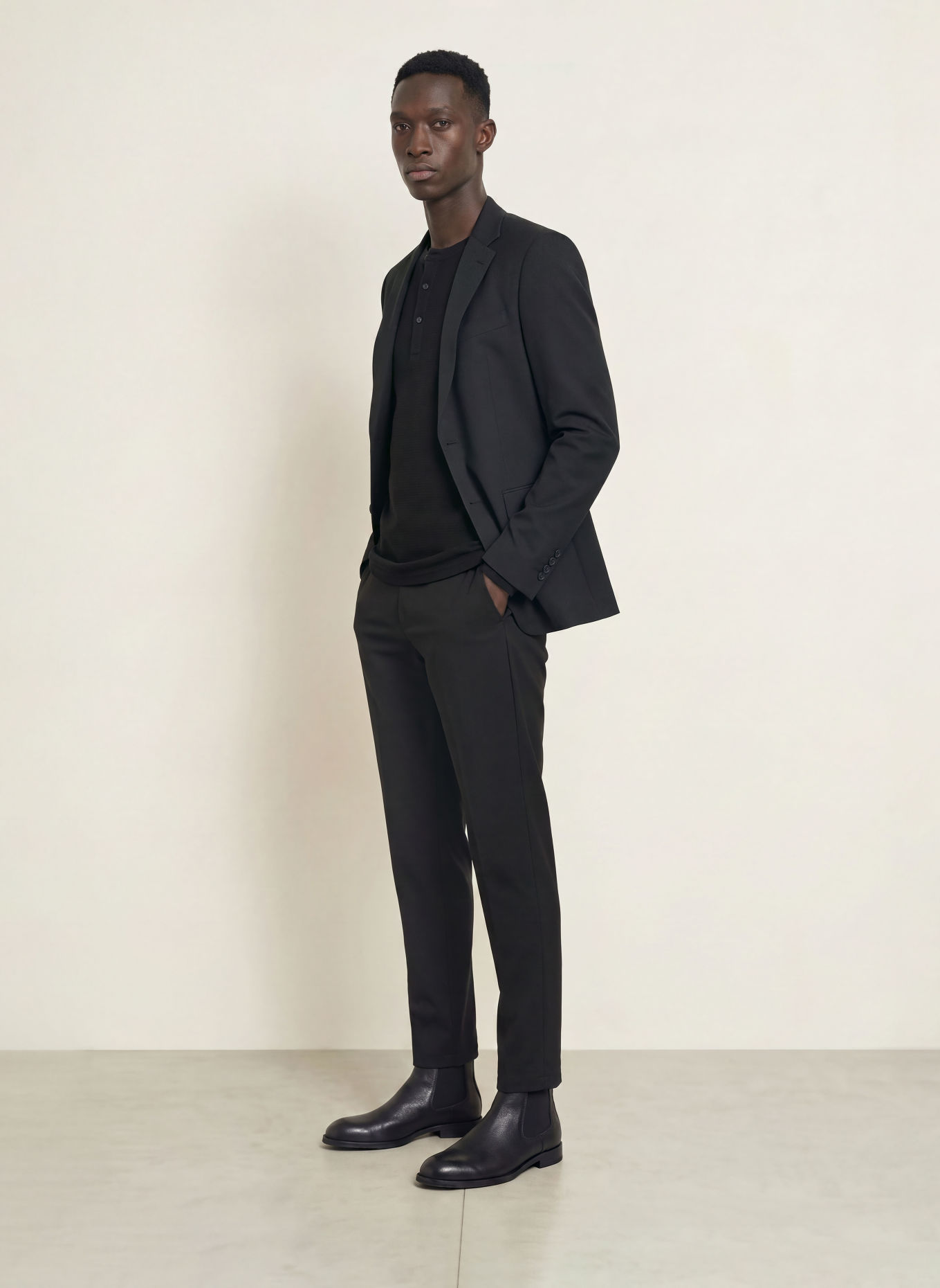 STRELLSON ALZER4 Slim Fit Suit Jacket: 001 Black 001