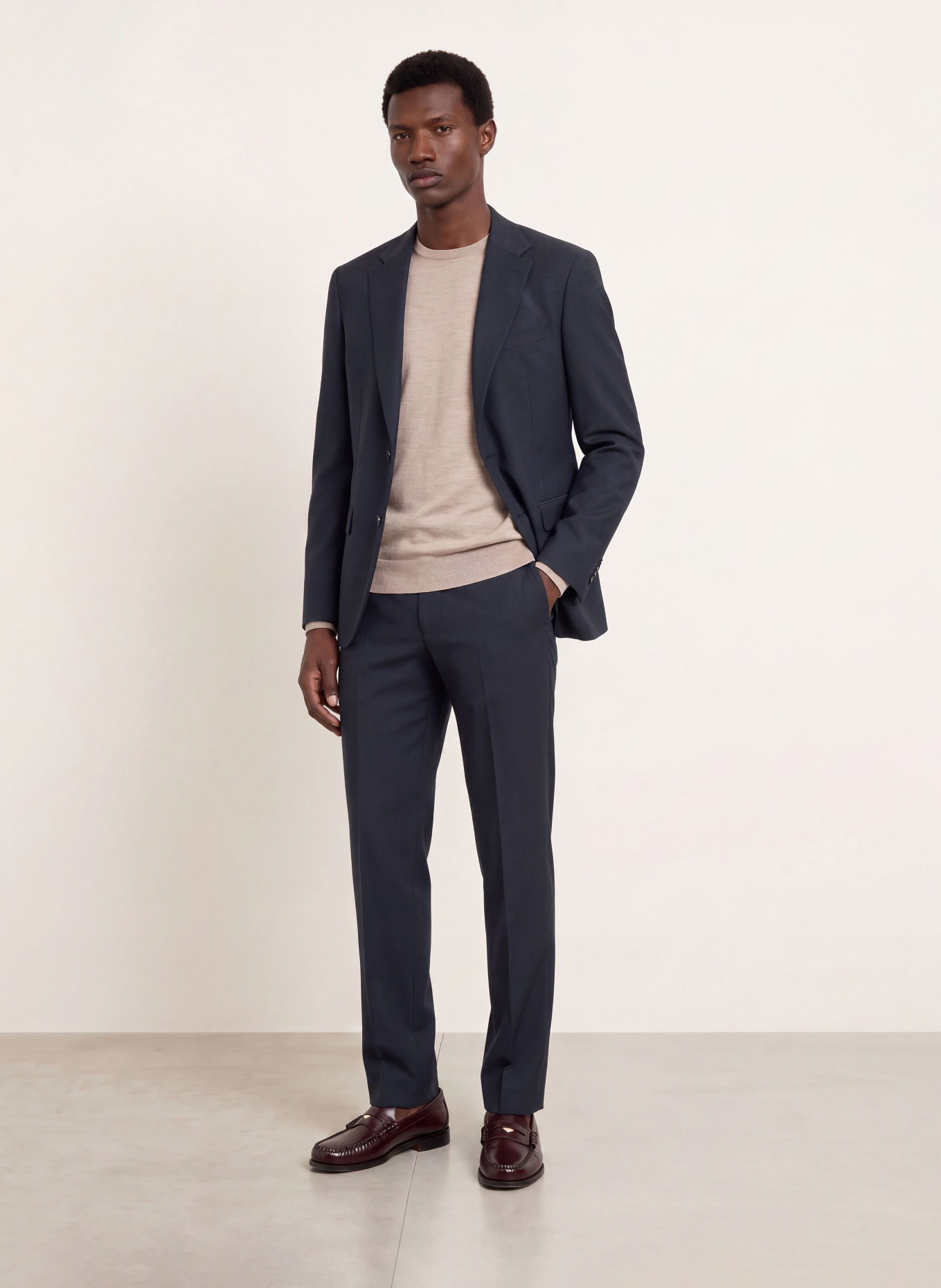 STRELLSON Anzughose MELWIN Slim Fit: 401 Dark Blue 401