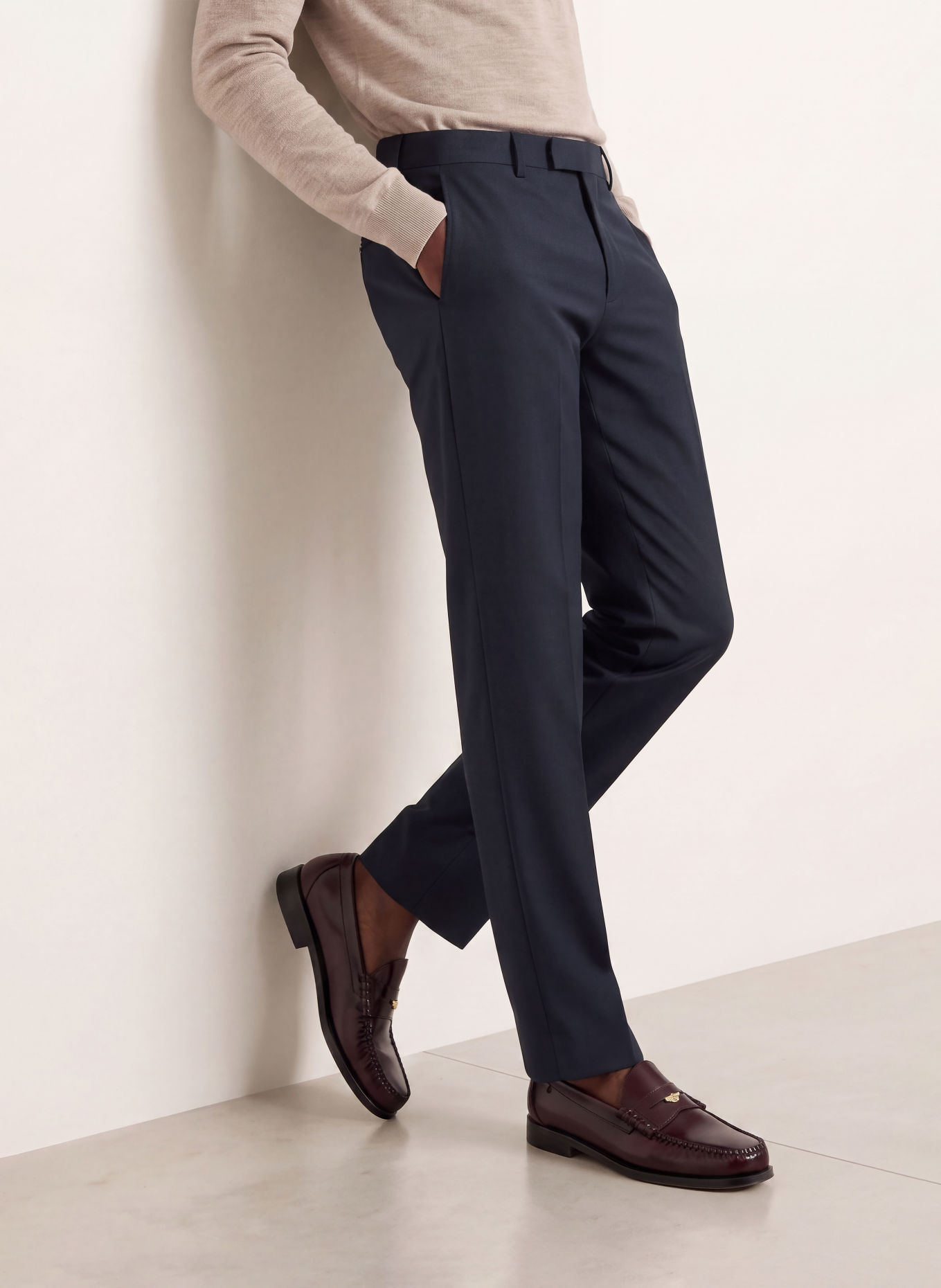 STRELLSON Anzughose MELWIN Slim Fit: 401 Dark Blue 401