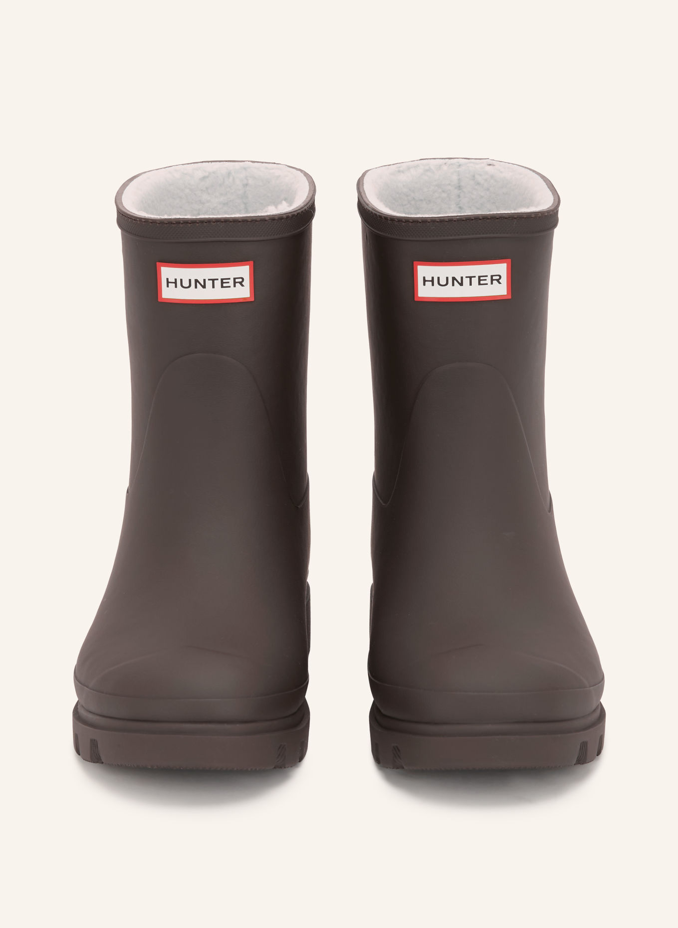 HUNTER DOWNPOUR Rubber boots: TAUPE