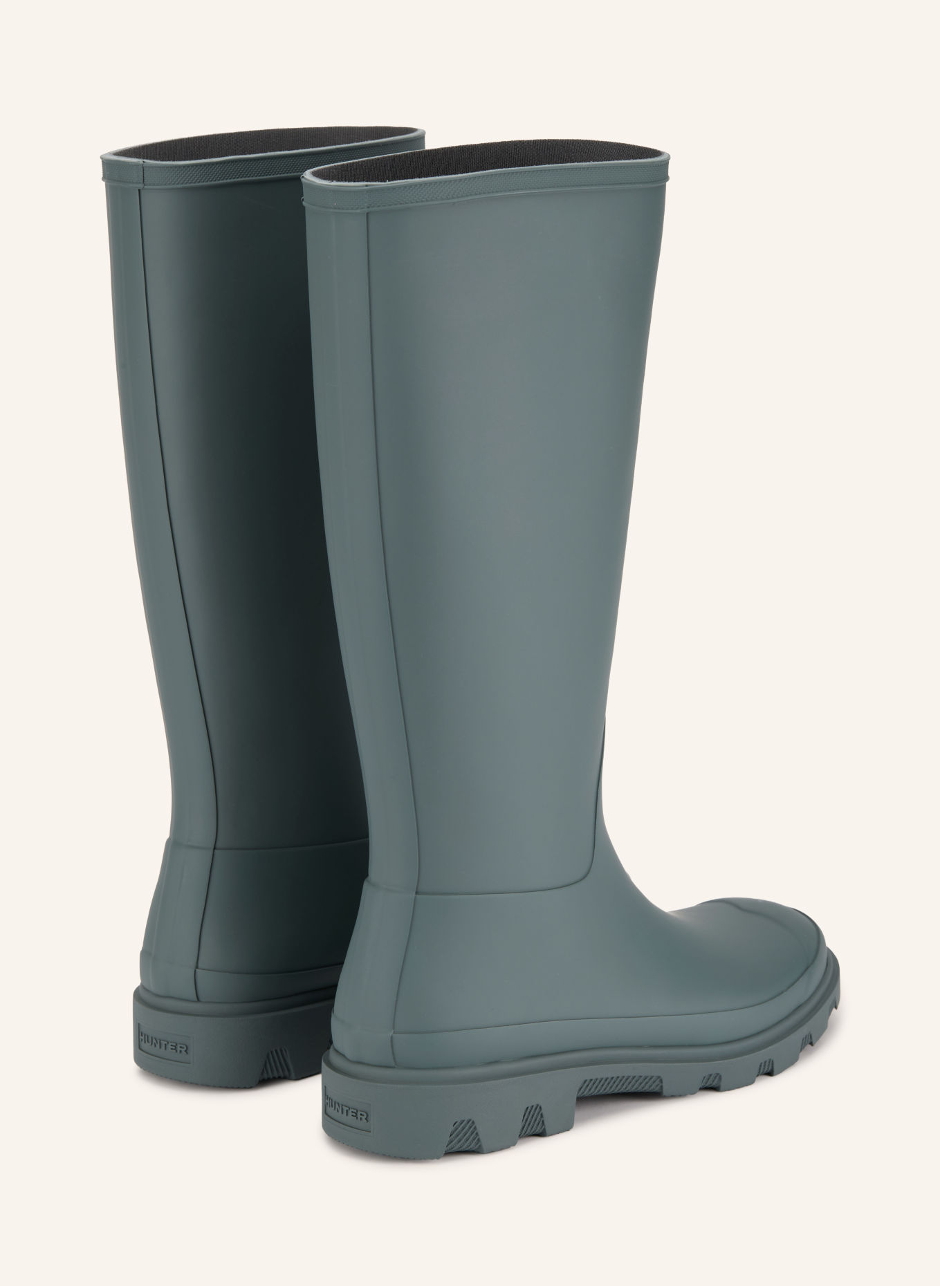 HUNTER Regenlaarzen DOWNPOUR TALL: BLAUWGRIJS