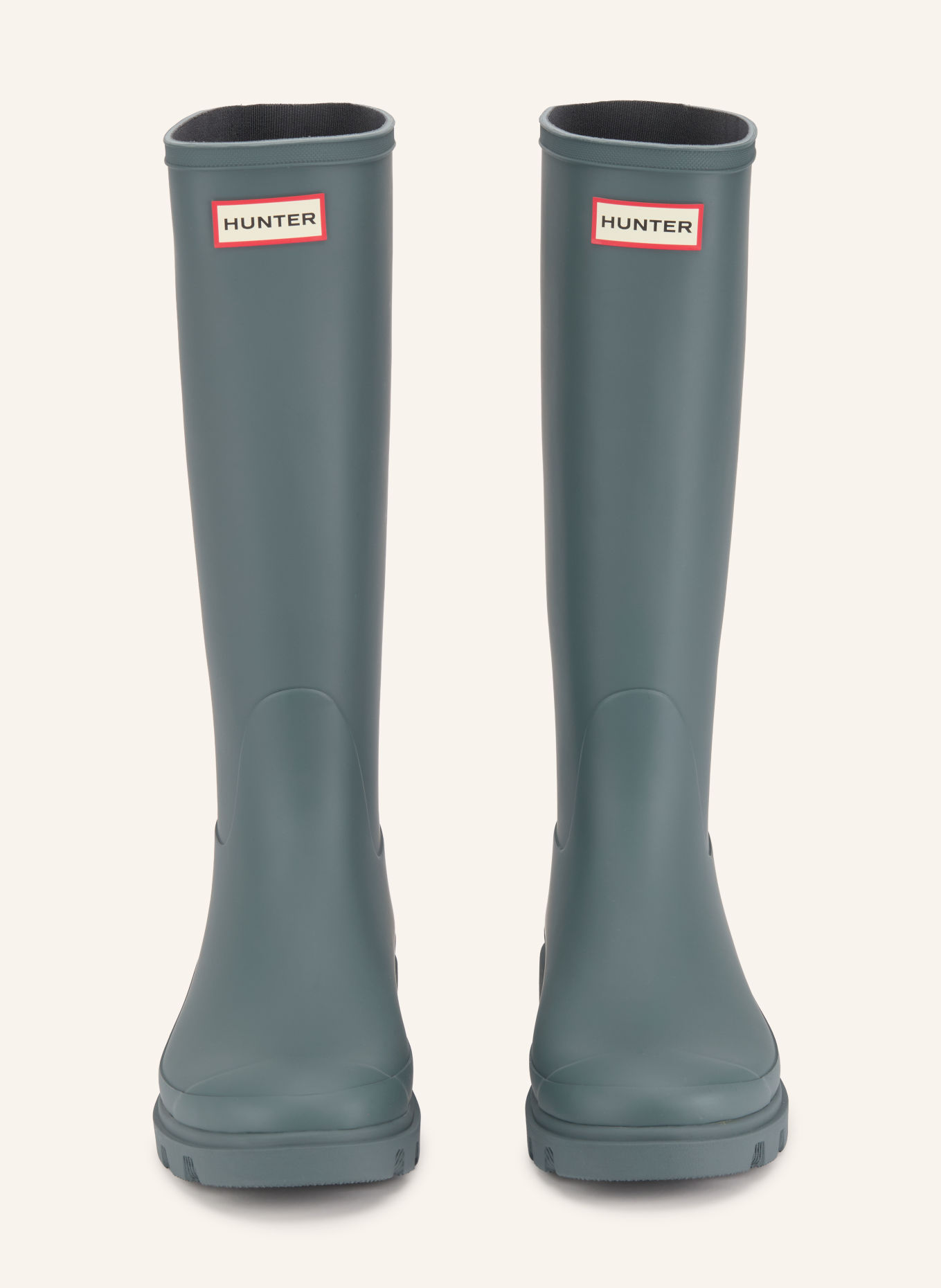 HUNTER Regenlaarzen DOWNPOUR TALL: BLAUWGRIJS