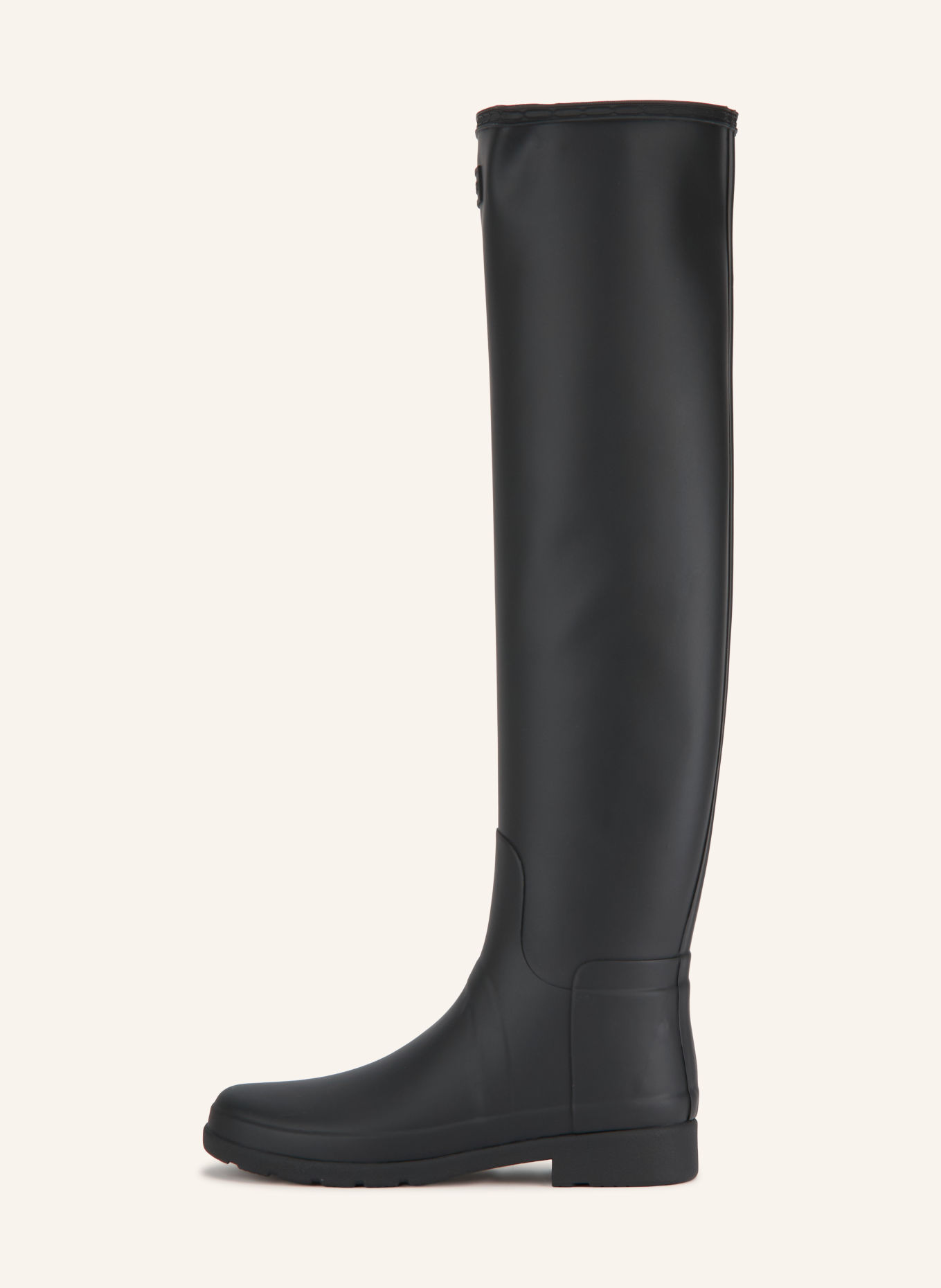 HUNTER Gummistiefel: SCHWARZ