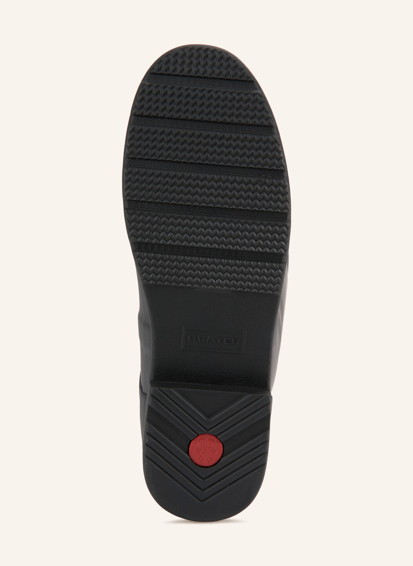 HUNTER Gummistiefel: SCHWARZ