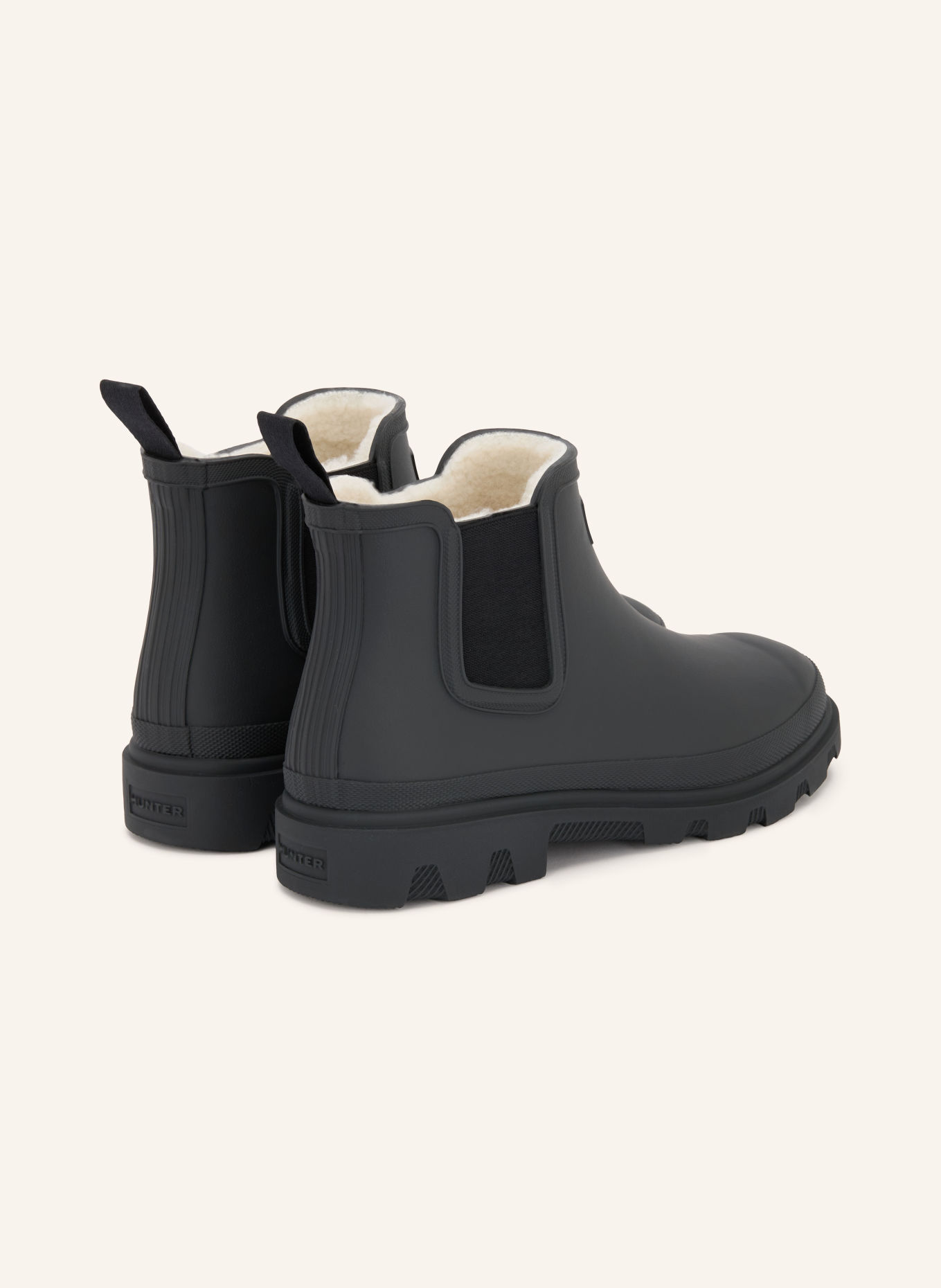 HUNTER Gummi-Boots DOWNPOUR: SCHWARZ