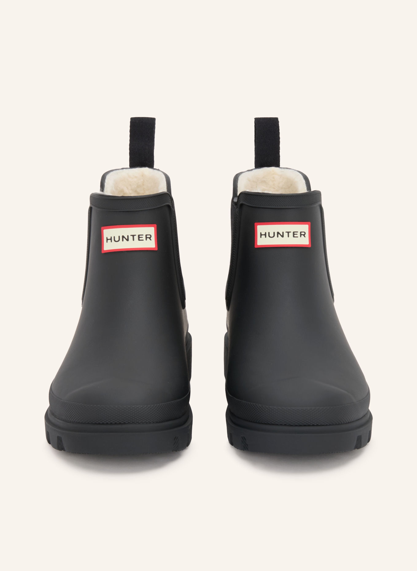 HUNTER Gummi-Boots DOWNPOUR: SCHWARZ