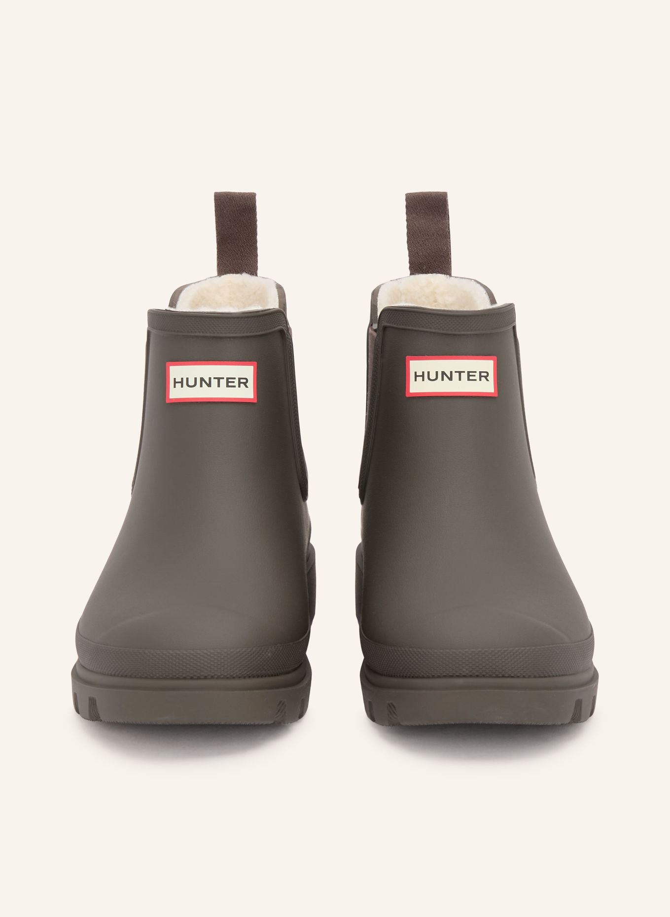HUNTER Gummi-Boots DOWNPOUR: DUNKELBRAUN