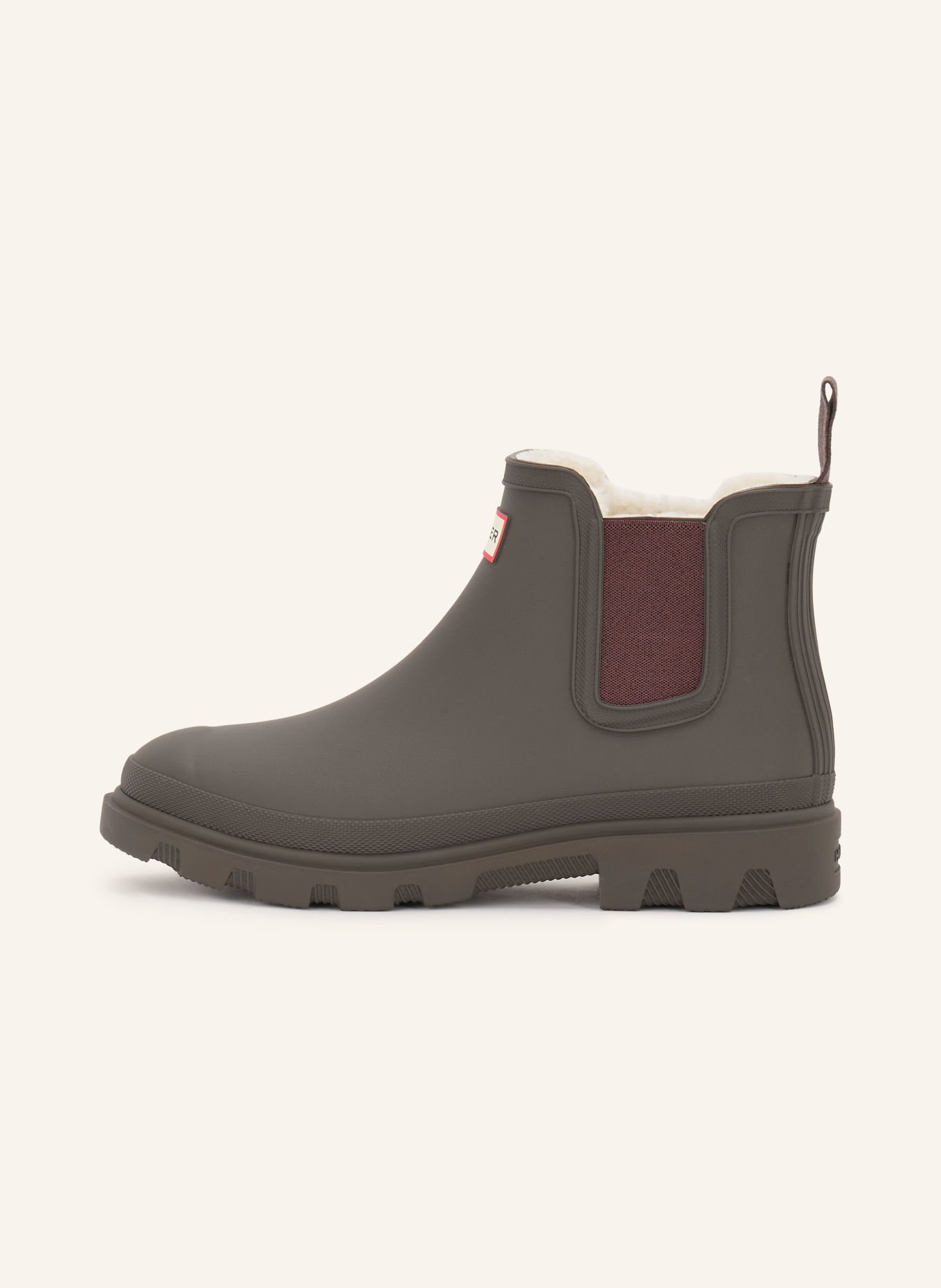 HUNTER Gummi-Boots DOWNPOUR: DUNKELBRAUN