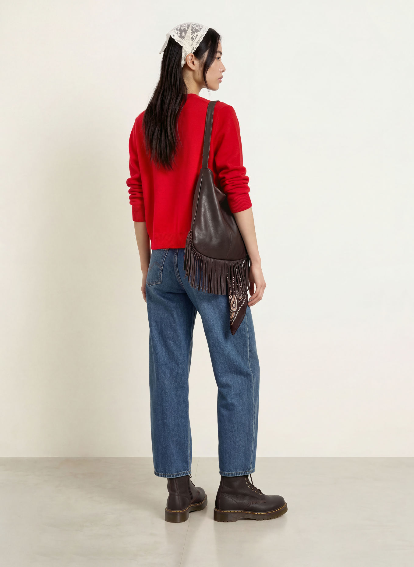 Levi's® Barrel Jeans MIDDY BALLOON: 09 Med Indigo - Worn In