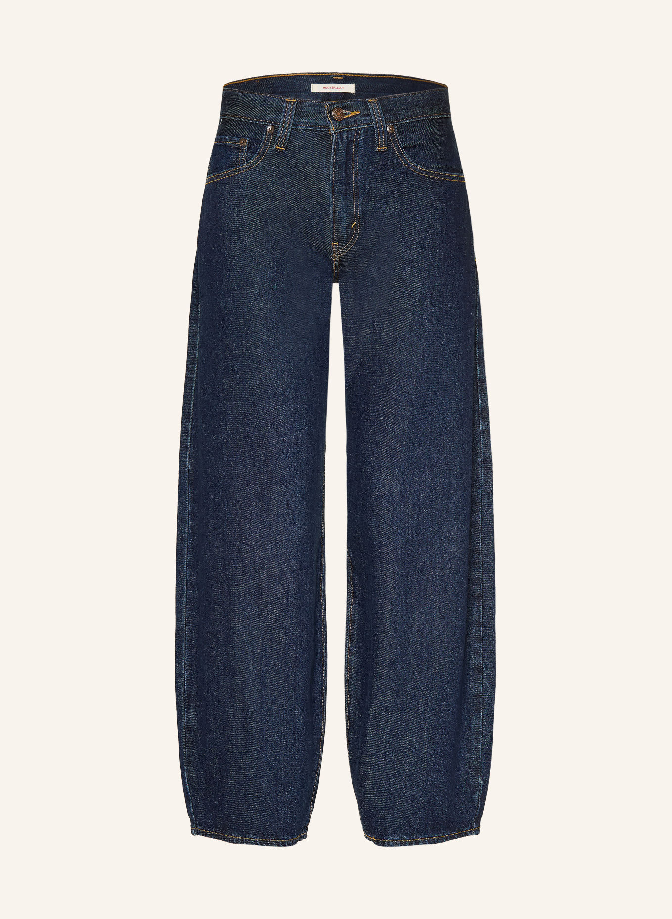 Levi's® Jean barrel MIDDY BALLOON: 03 Dark Indigo - Flat Finish