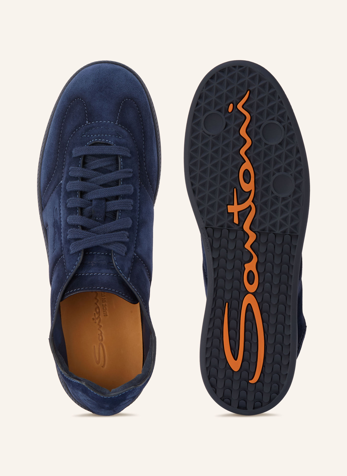 Santoni Sneakers OLY: BLEU FONCÉ
