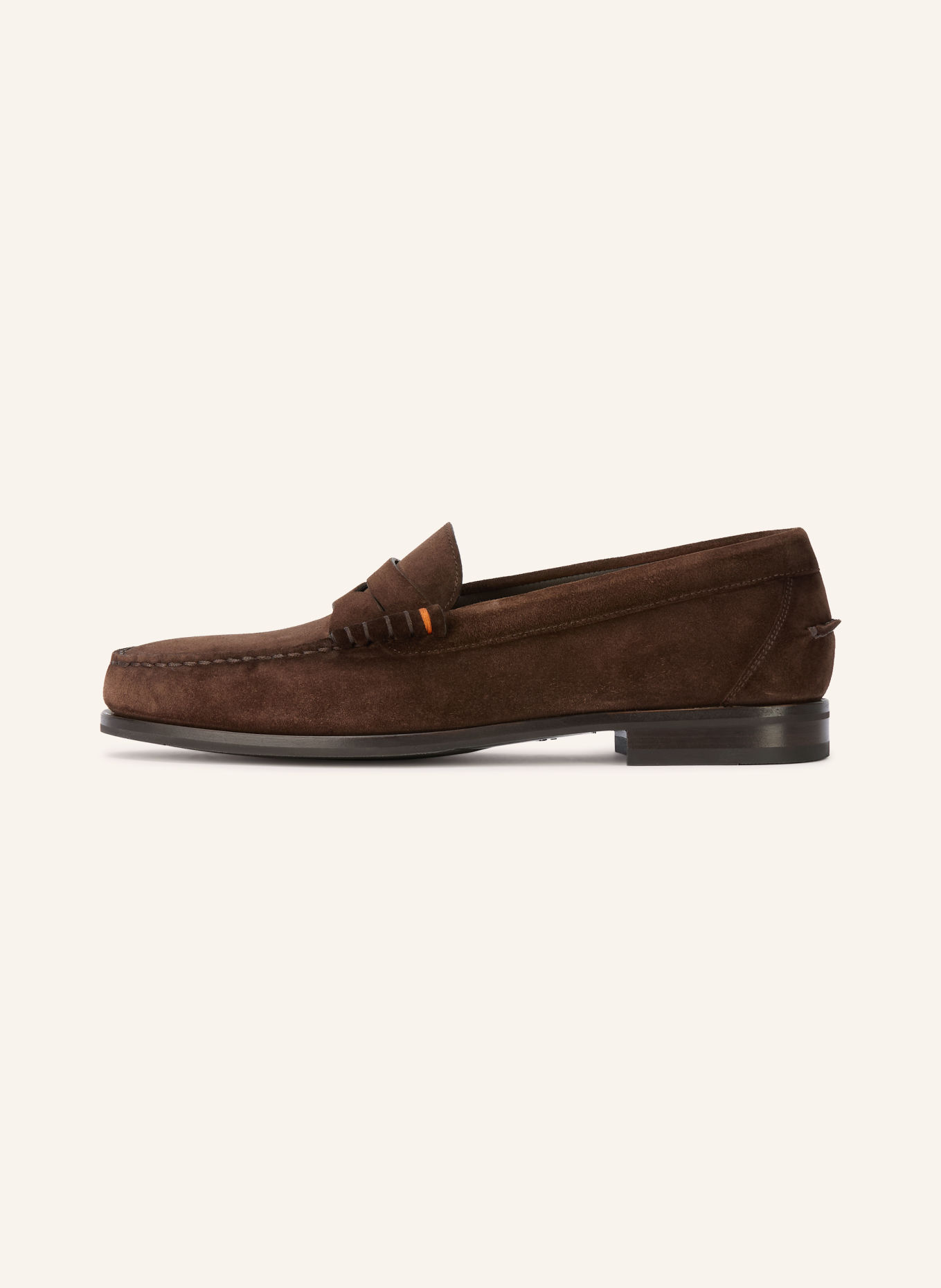 Santoni Pennyloafer QUENTIN: MARRON FONCÉ