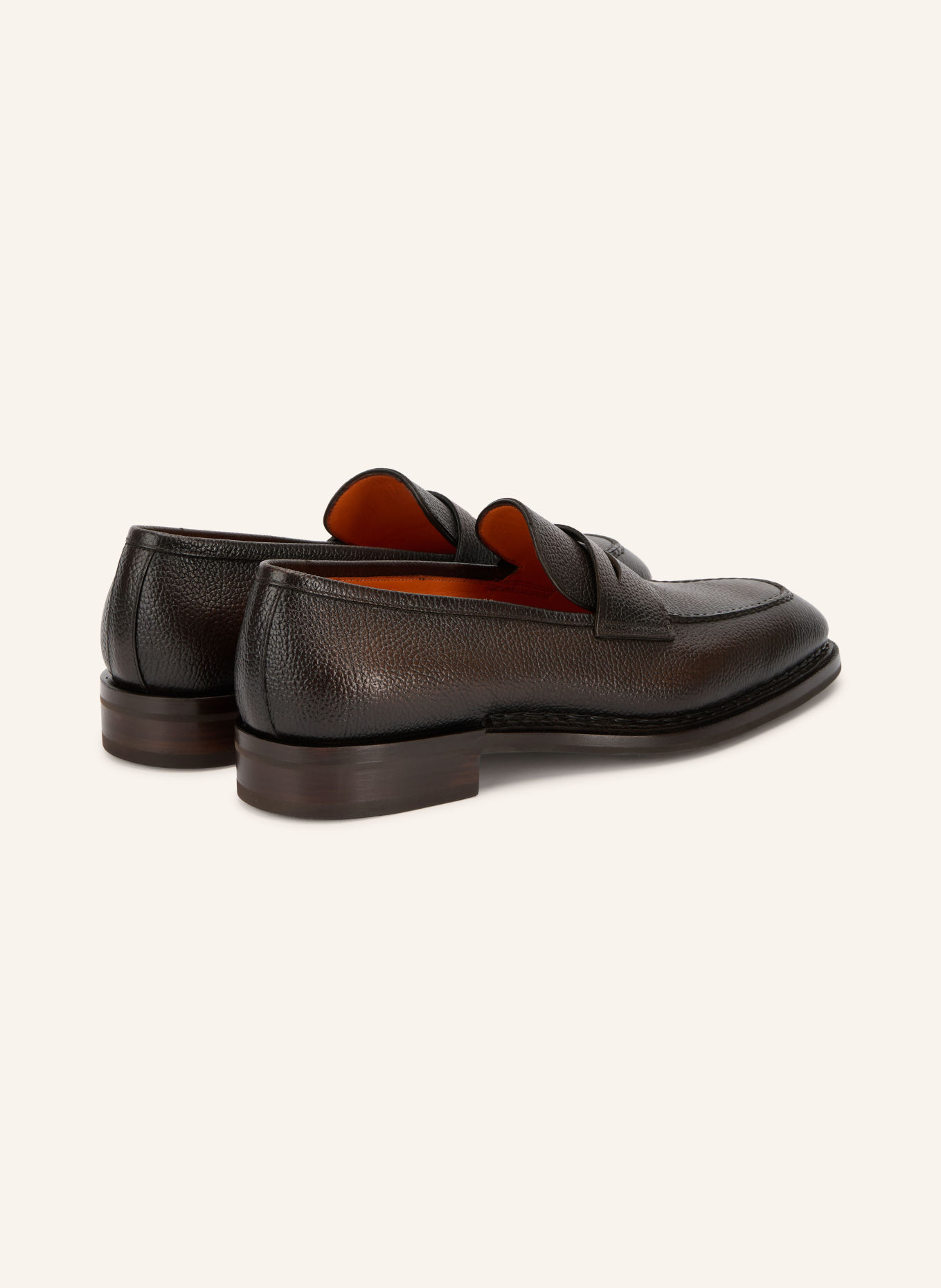 Santoni Penny-loafers OPUS: MØRKEBRUN