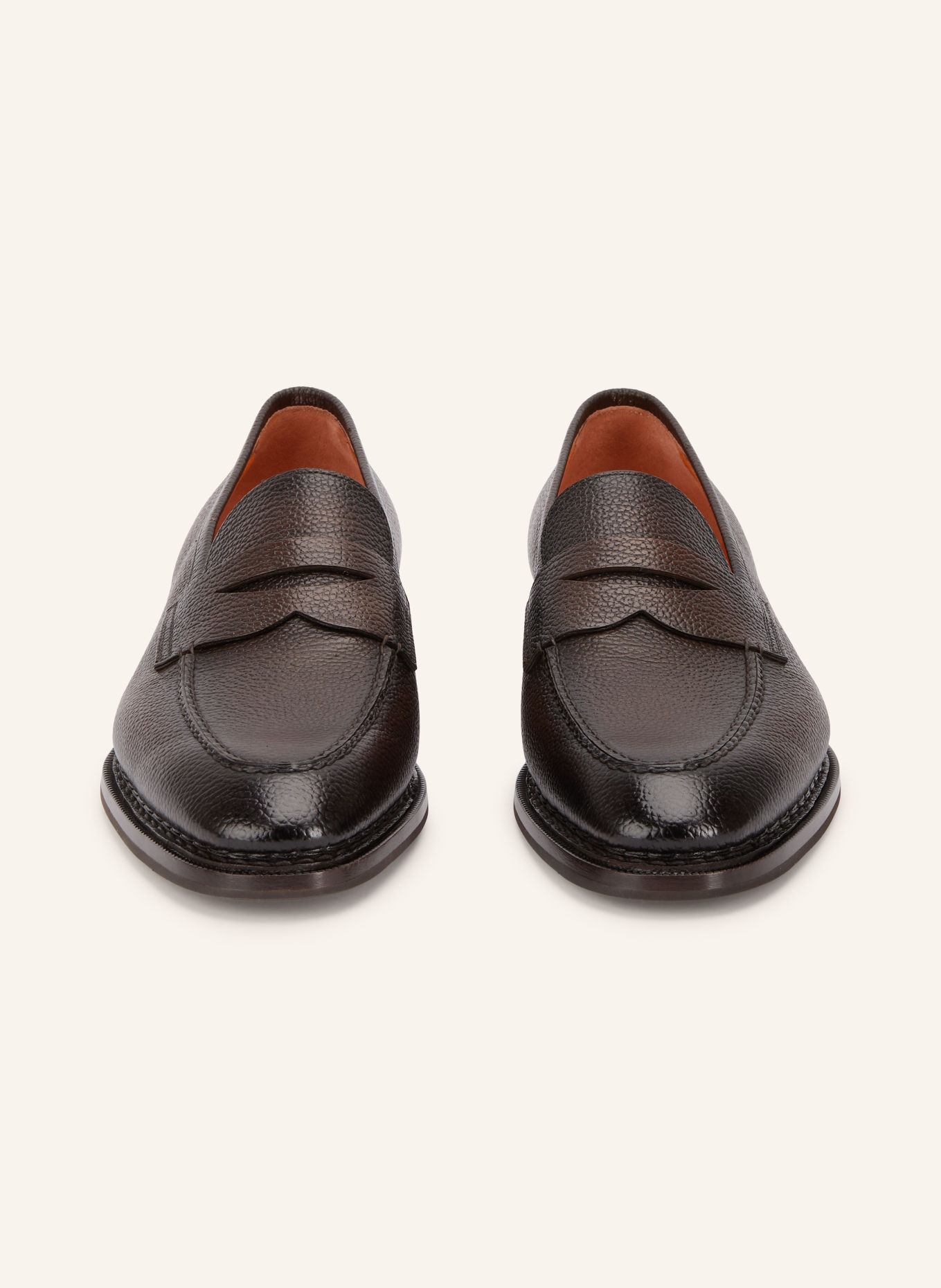 Santoni Penny-loafers OPUS: MØRKEBRUN