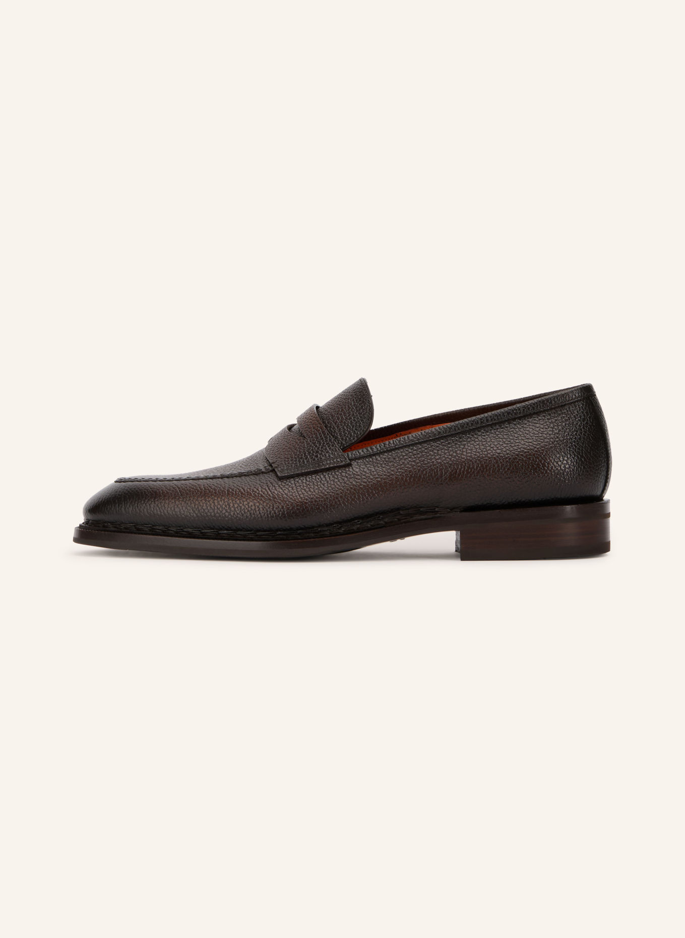 Santoni Penny-loafers OPUS: MØRKEBRUN