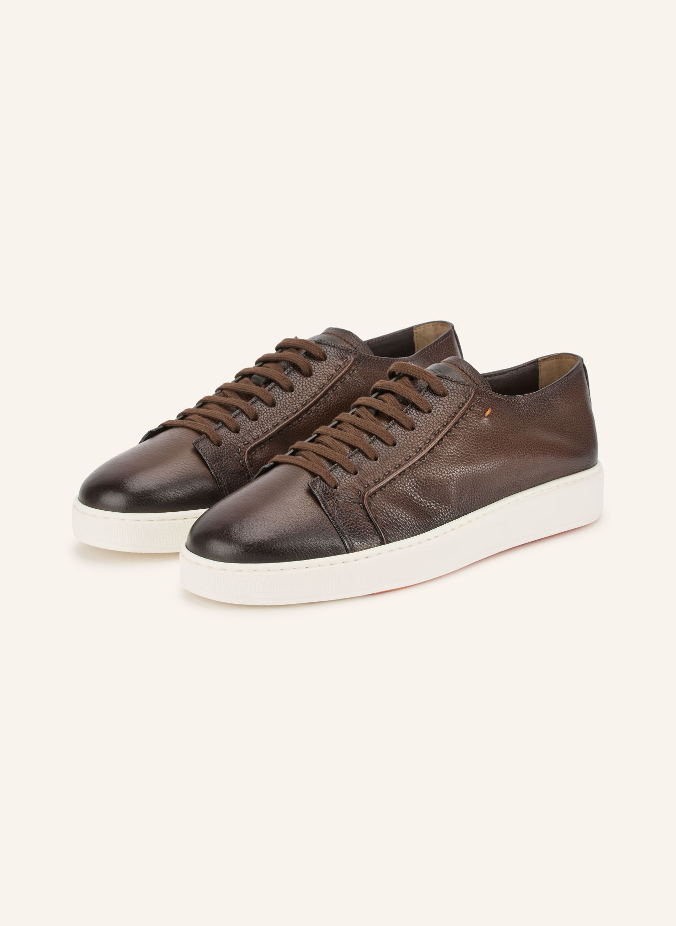 Santoni Sneakers CLEAN: MARRON FONCÉ