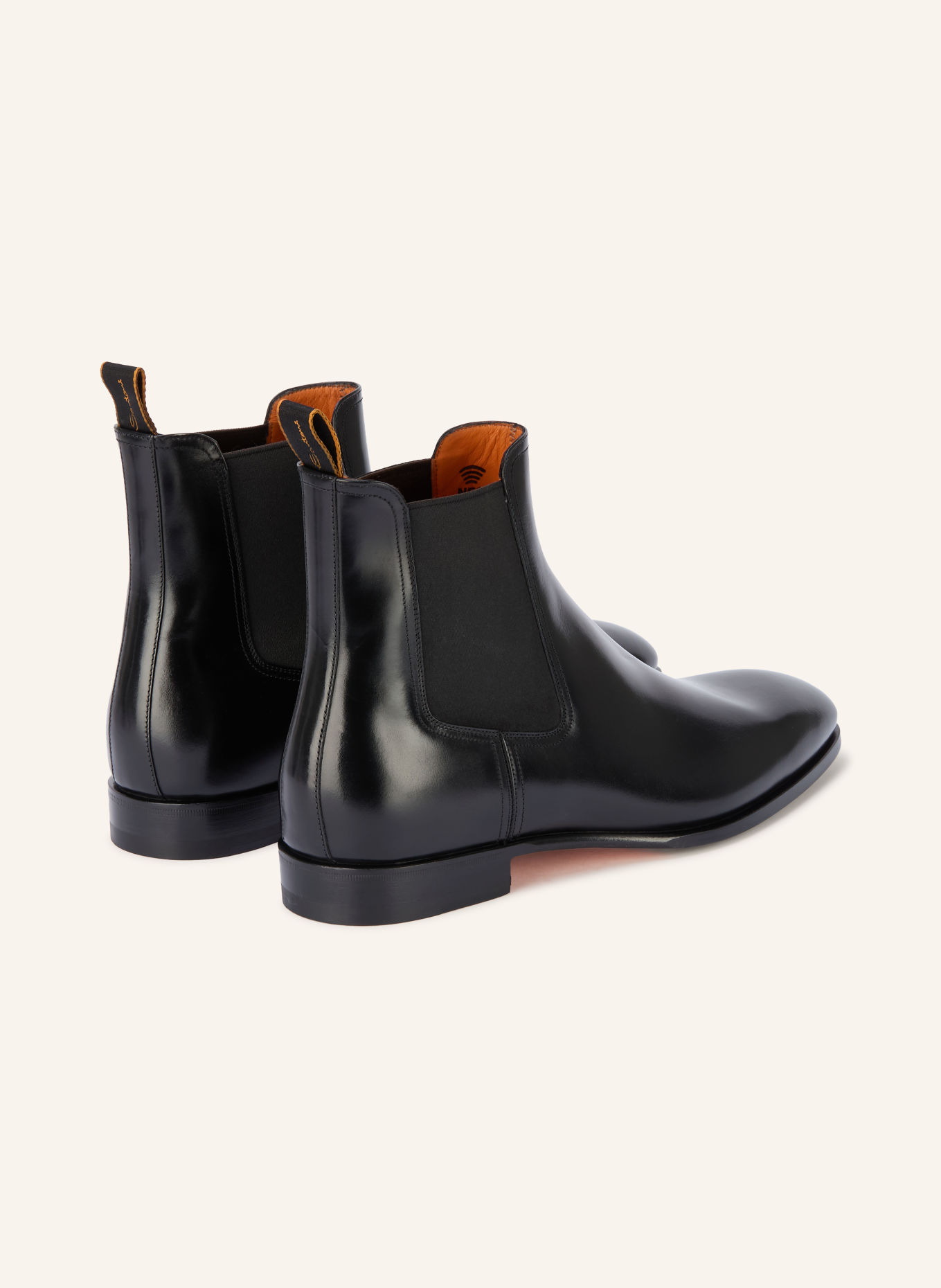 Santoni Chelsea-Boots ARCHEBOOT: SCHWARZ