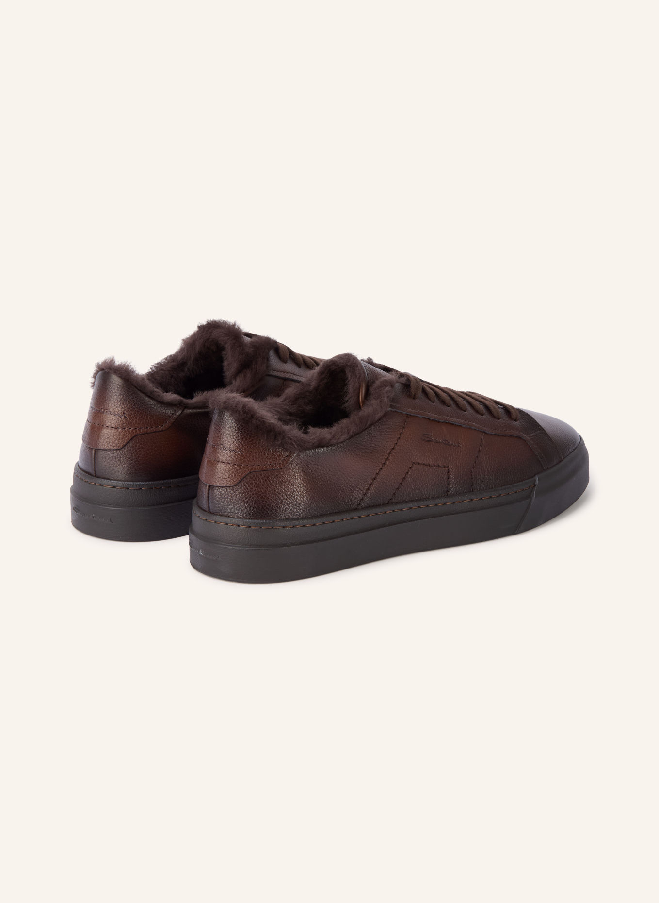 Santoni Sneakers GLORIA: MARRON FONCÉ