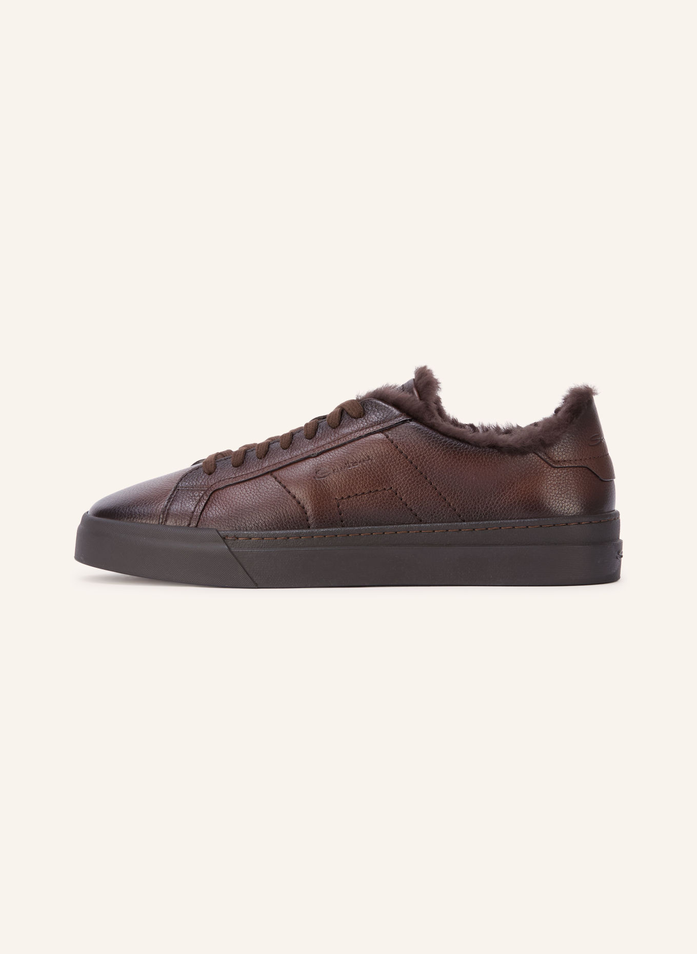Santoni Sneakers GLORIA: MARRON FONCÉ