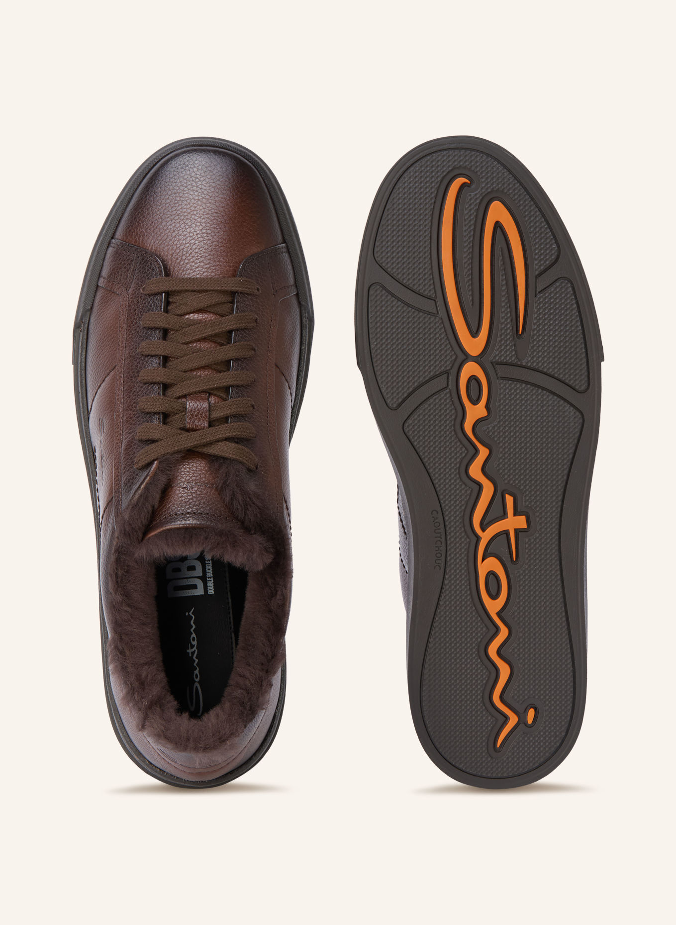 Santoni Sneakers GLORIA: MARRON FONCÉ